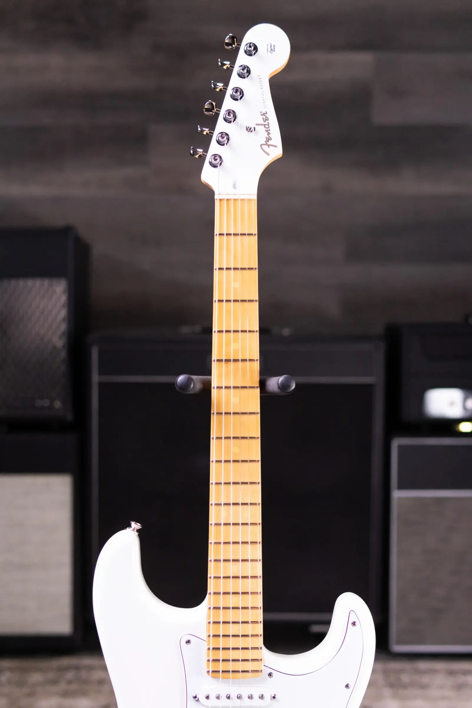 Fender Dealer Exclusive Player II Stratocaster Electric Guitar - Polar White with Matching Headstock