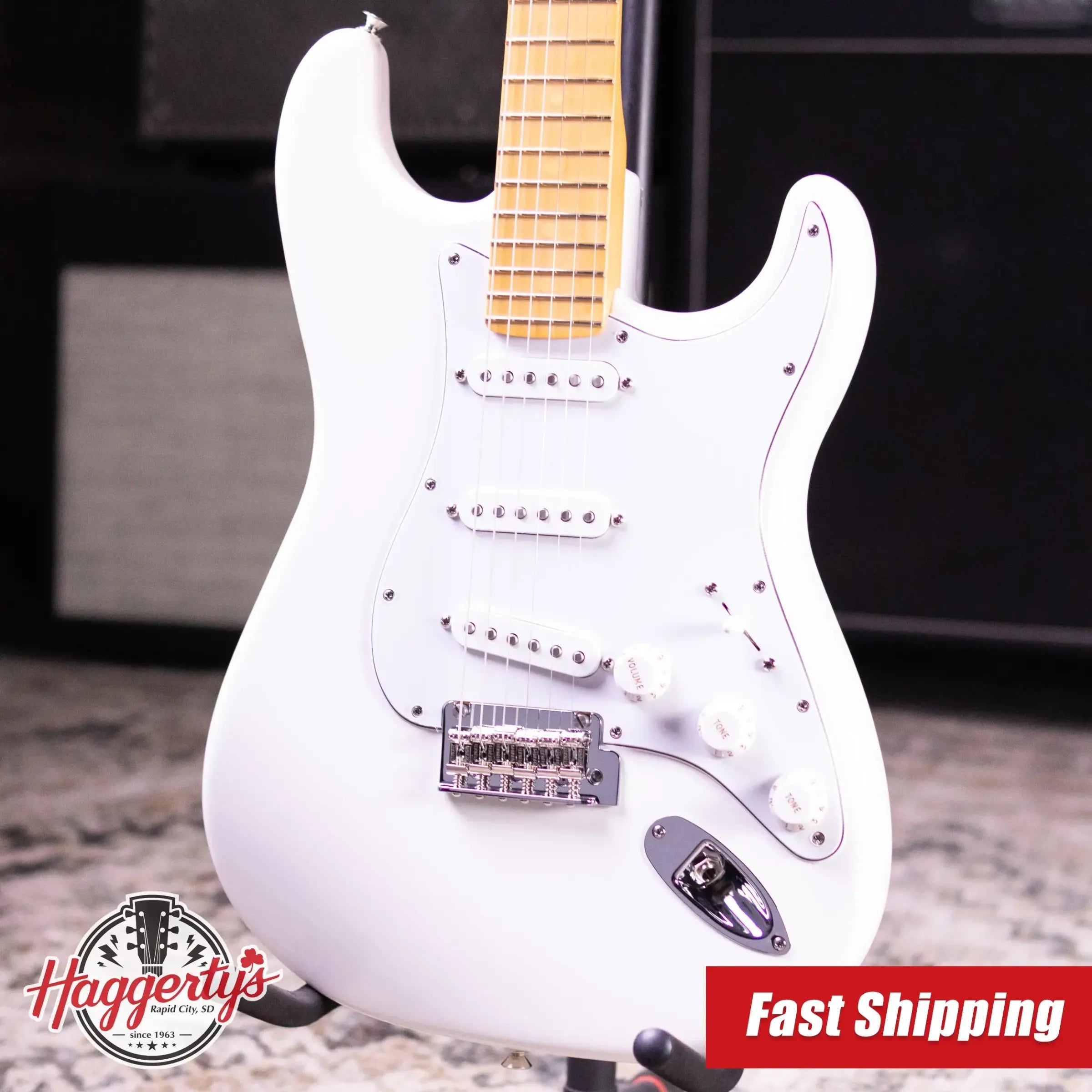 Fender Dealer Exclusive Player II Stratocaster Electric Guitar - Polar White with Matching Headstock
