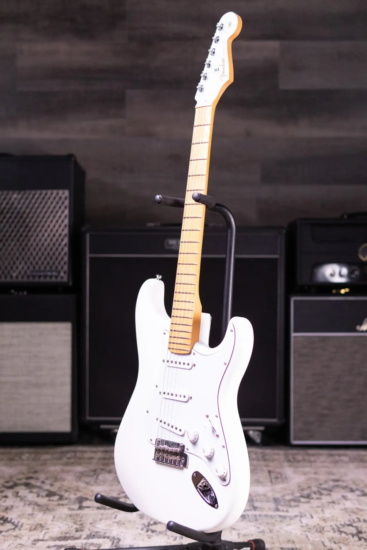 Fender Dealer Exclusive Player II Stratocaster Electric Guitar - Polar White with Matching Headstock