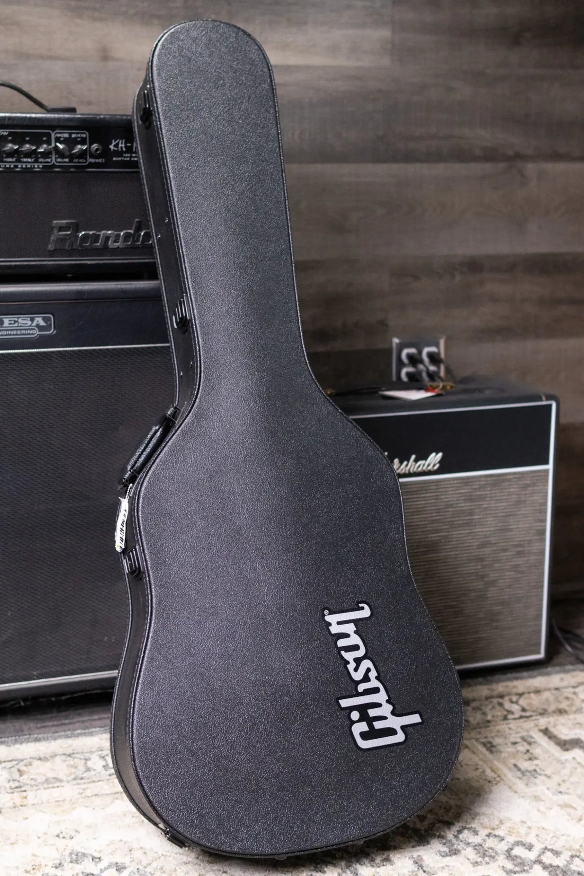 Gibson J-45 Standard HiFi DNA Rosewood Acoustic/Electric Guitar - Rosewood Burst with Hardshell Case