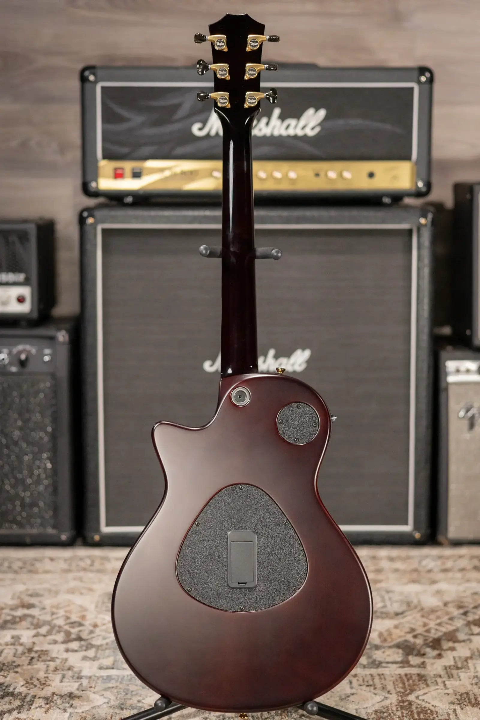 Taylor Custom Shop T5z Custom #C0960 Figured Ironbark/Shamel Ash Hollow Body Electric Guitar with Hardshell Case