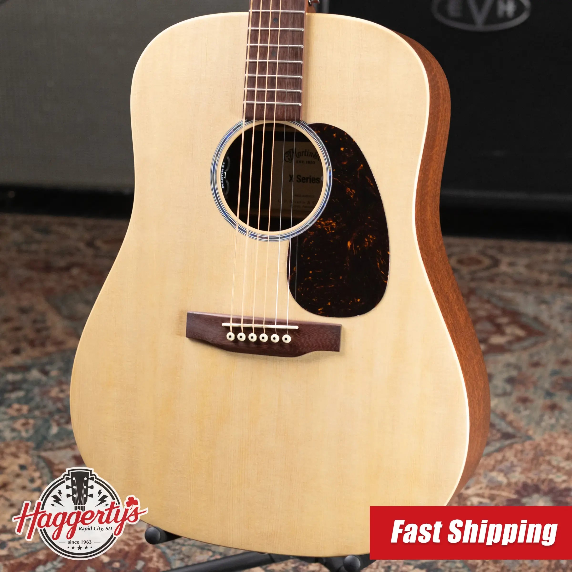 Martin D-X2E Acoustic/Electric Guitar - Sitka Spruce/Mahogany with Gig Bag