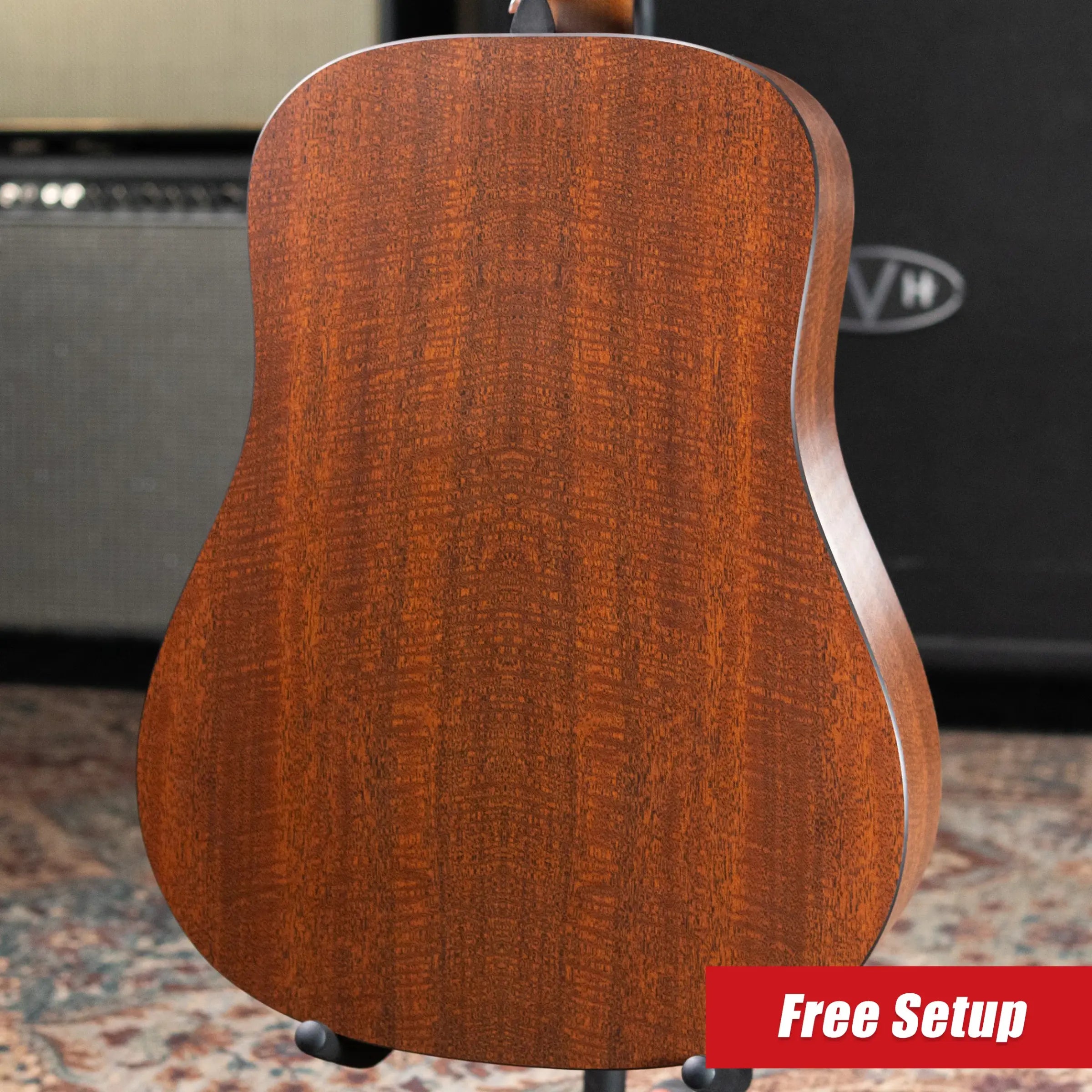 Martin D-X2E Acoustic/Electric Guitar - Sitka Spruce/Mahogany with Gig Bag