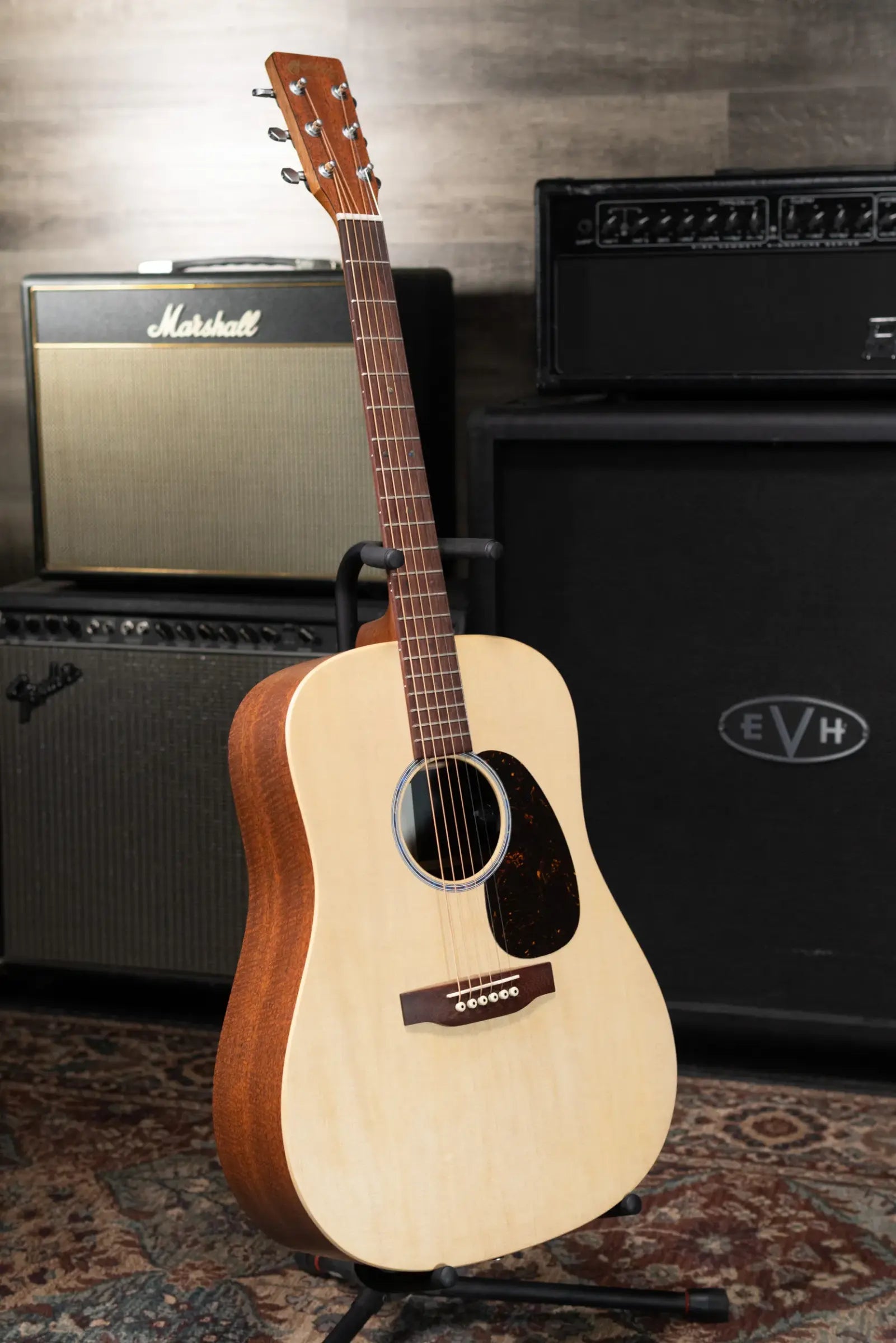 Martin D-X2E Acoustic/Electric Guitar - Sitka Spruce/Mahogany with Gig Bag