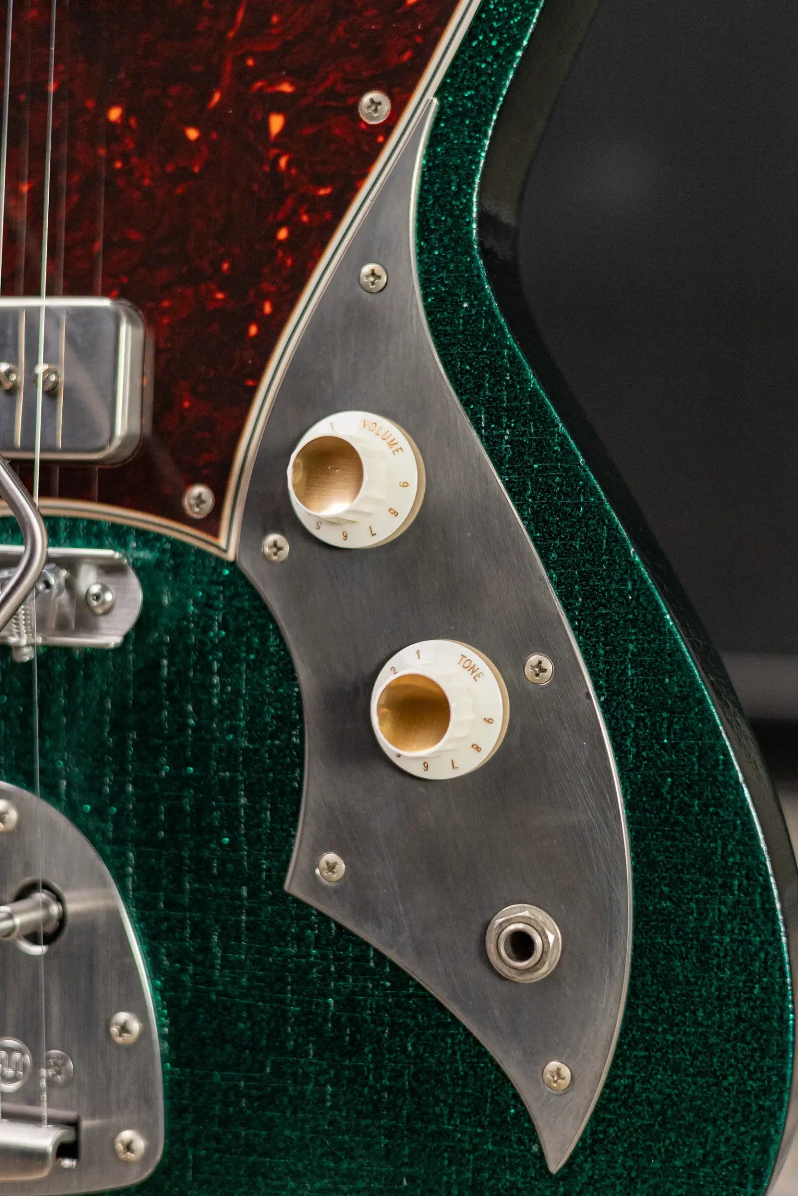 Novo Custom Shop Miris J Semi-Hollow Electric Guitar - Matrix Sparkle with Gig Bag