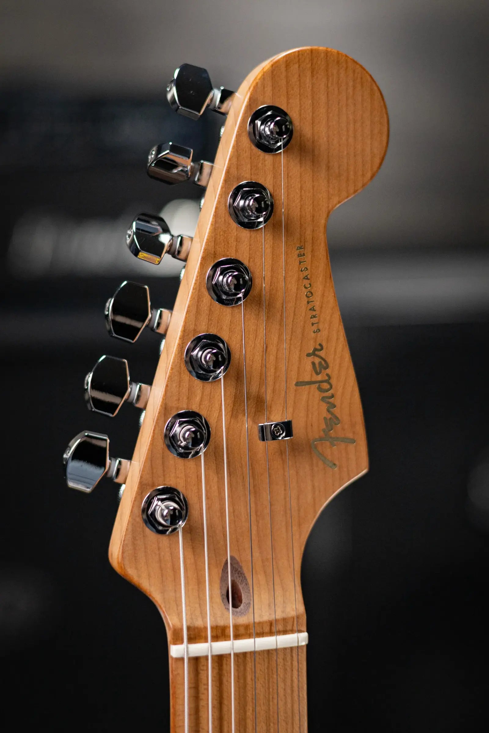 Fender Limited Edition American Ultra II HSS Stratocaster Electric Guitar - Graffiti Yellow with Hardshell Case