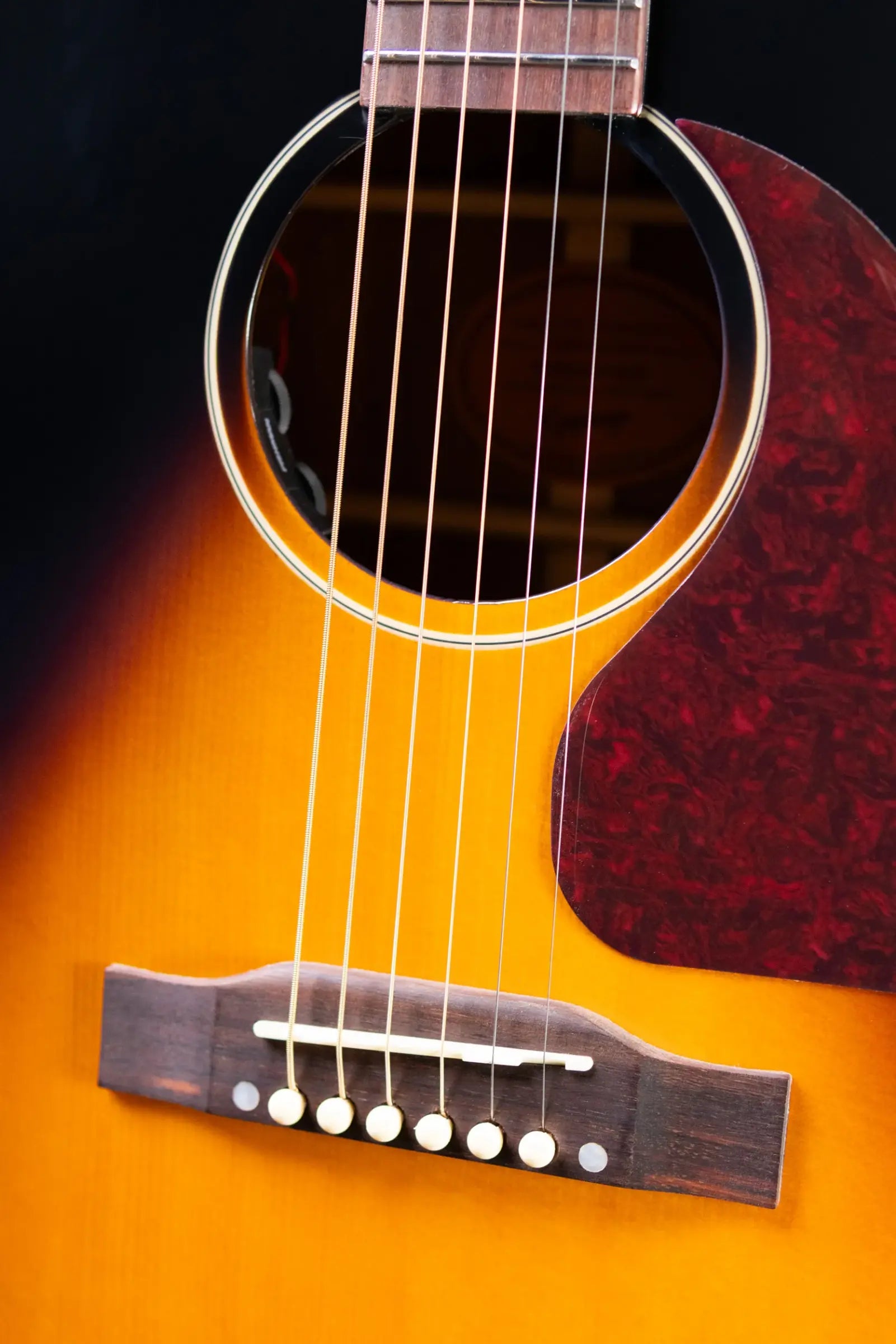 Epiphone J-45 Standard Acoustic/Electric Guitar - Vintage Sunburst with Gig Bag