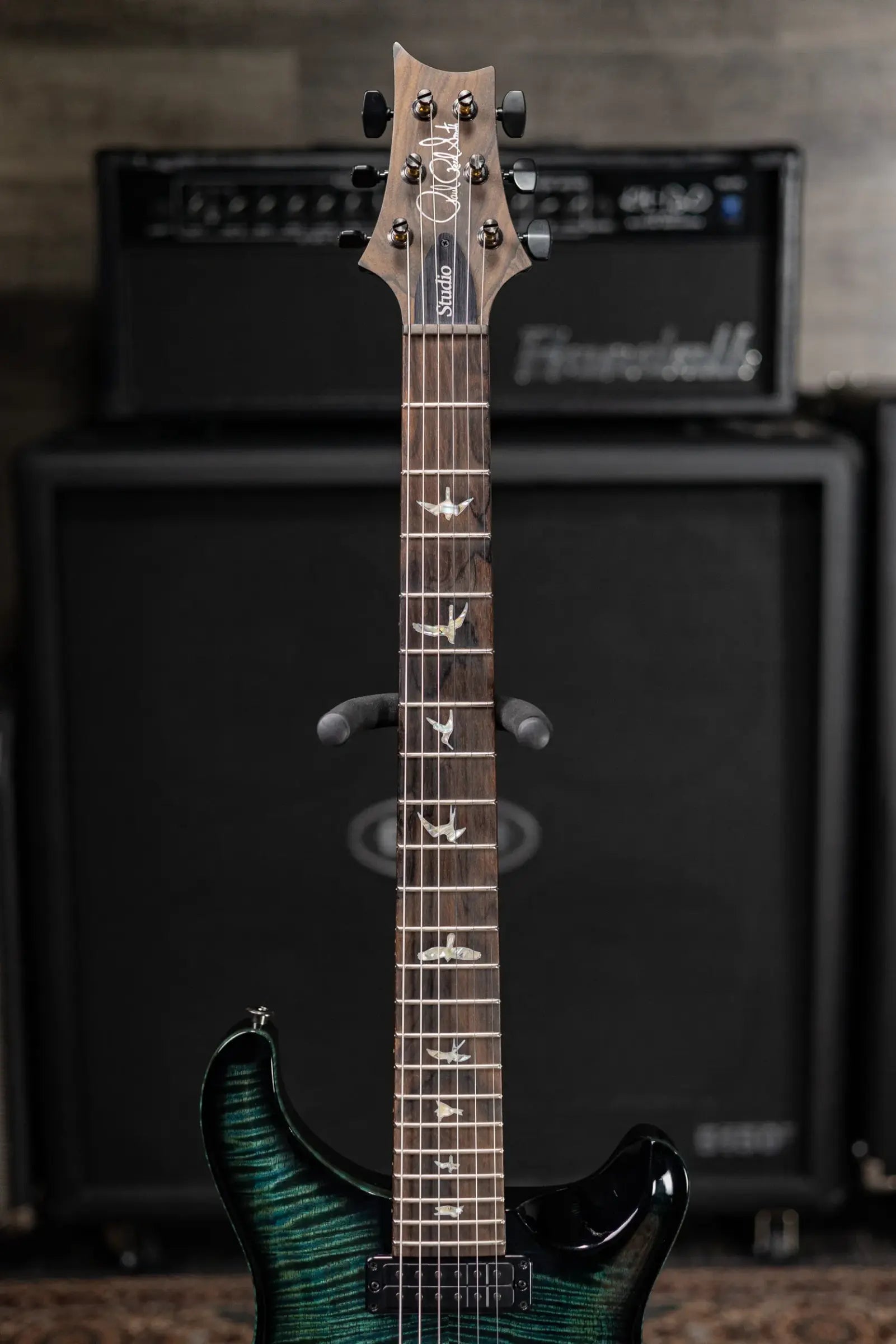 PRS Studio 22 Limited Edition Mango Top Electric Guitar - Cobalt Smokeburst with Hardshell Case