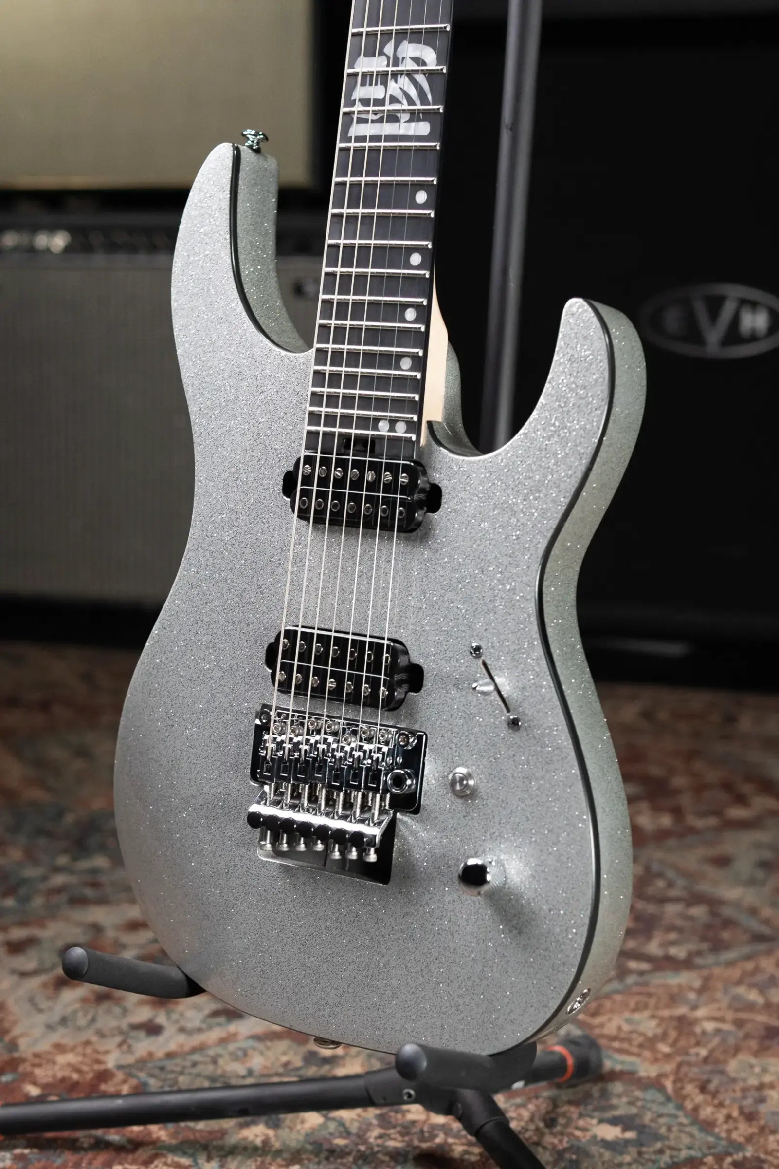 Legator Y07 7-String Electric Guitar - Silver with Gig Bag - Used