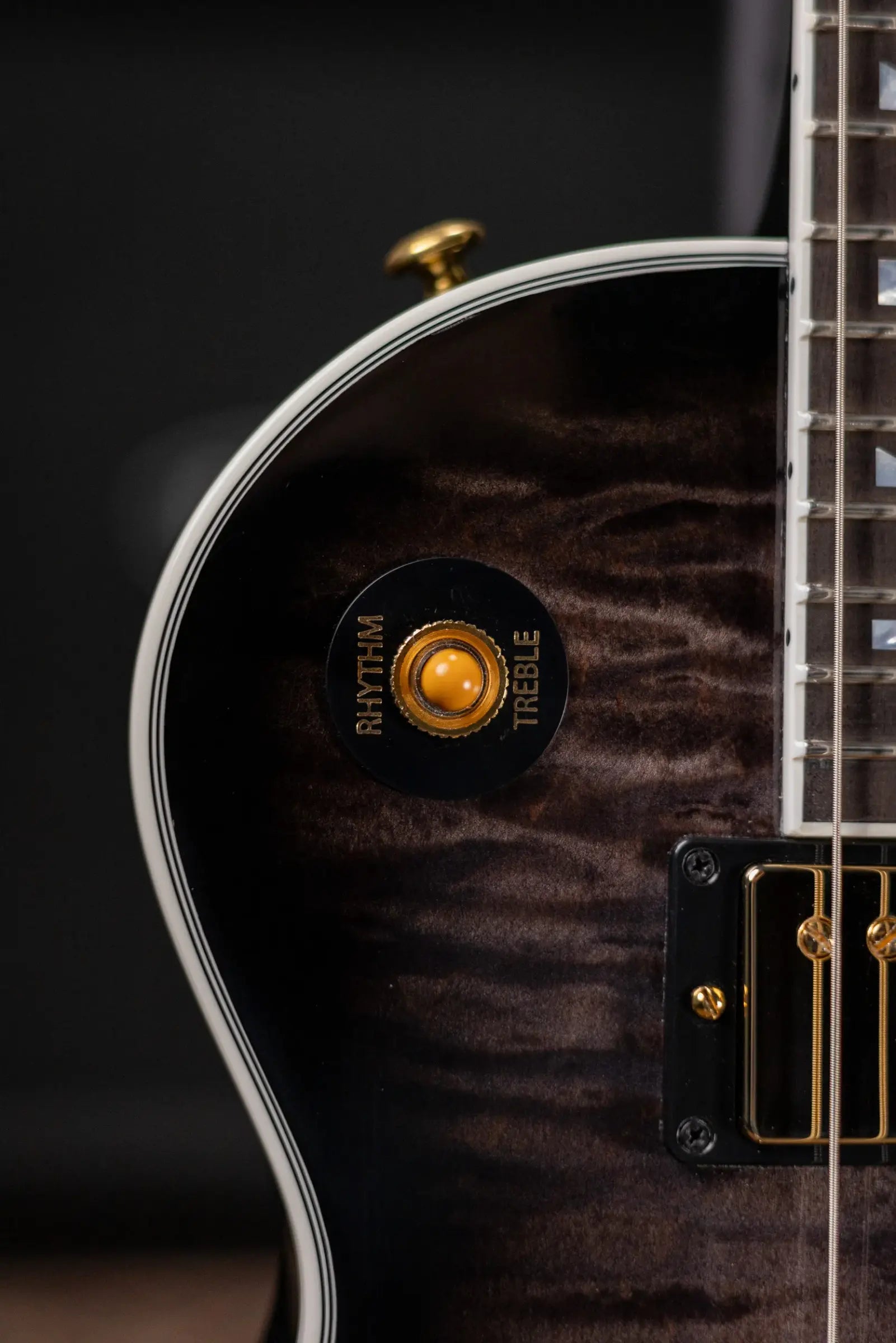 Gibson Les Paul Modern Supreme Electric Guitar - Translucent Ebony Burst with Hardshell Case - Used