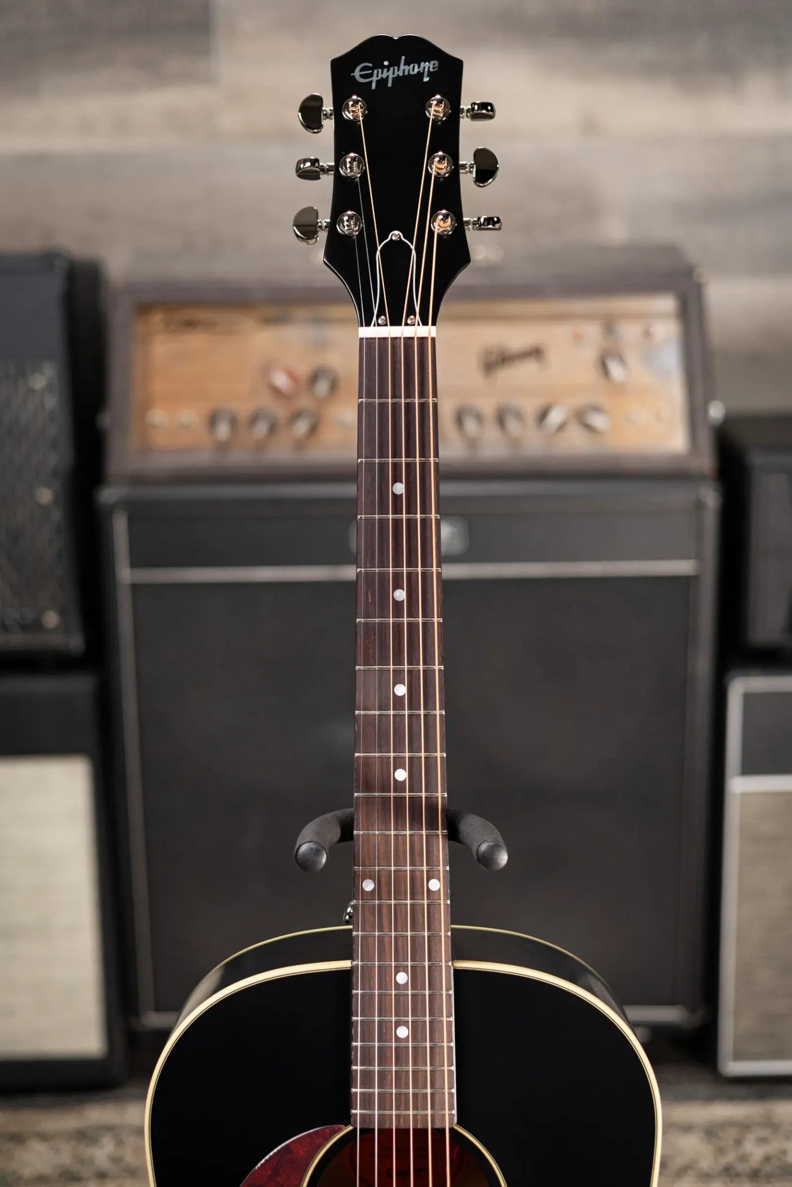 Epiphone J-45 Standard Acoustic/Electric Guitar - Vintage Sunburst with Gig Bag