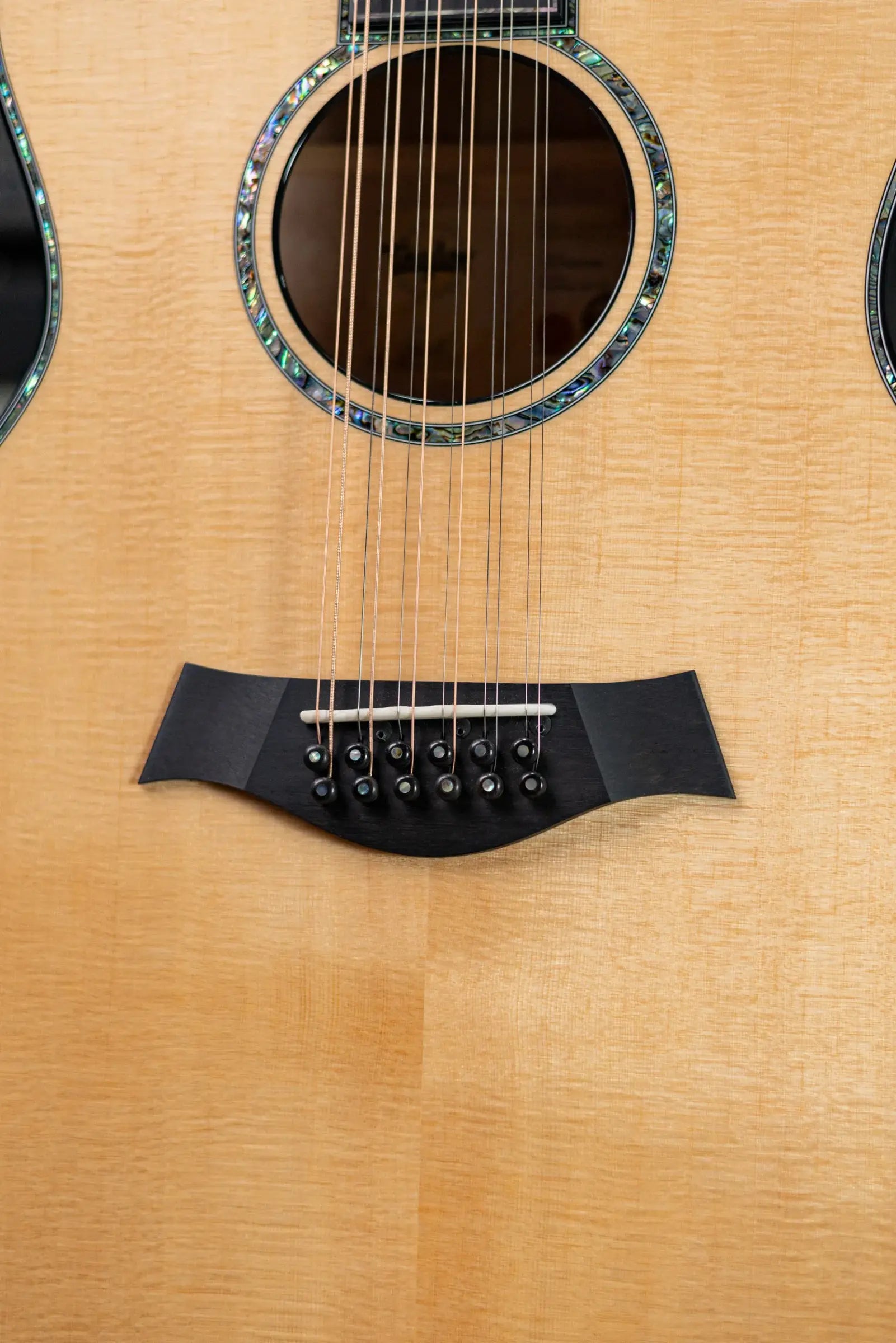 Taylor Custom Shop #13083 C54ce 12-String Grand Auditorium Acoustic/Electric Guitar - Quilted Maple/Adirondack with Hardshell Case