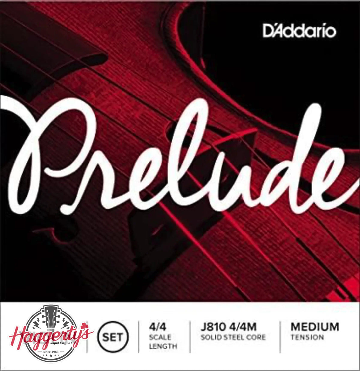 D'Addario Prelude Violin String Set 4/4 Scale Medium Tension