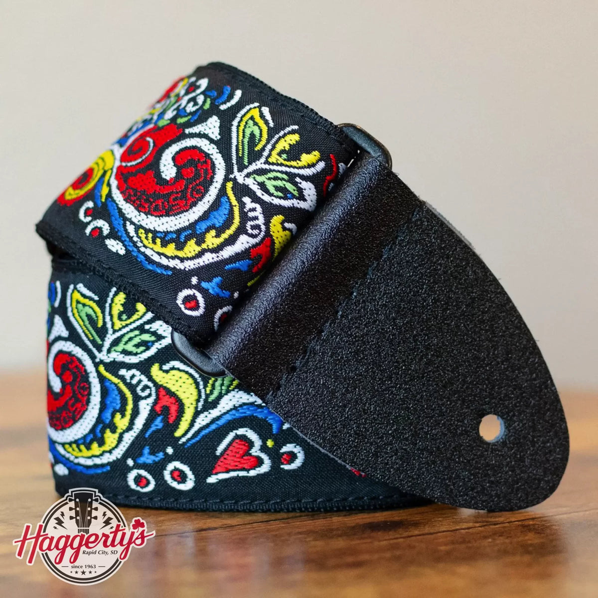 Dunlop Jimi Hendrix Love Drops Guitar Strap