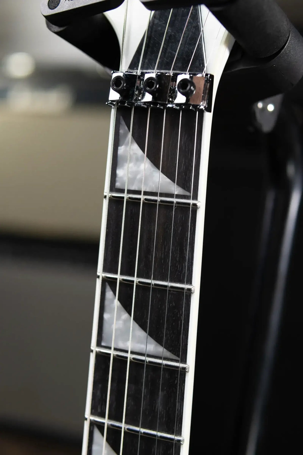 Jackson Legend Series Limited Edition Signature Scott Ian Rhoads RR22 Electric Guitar - Pearl White with Foam Core Case