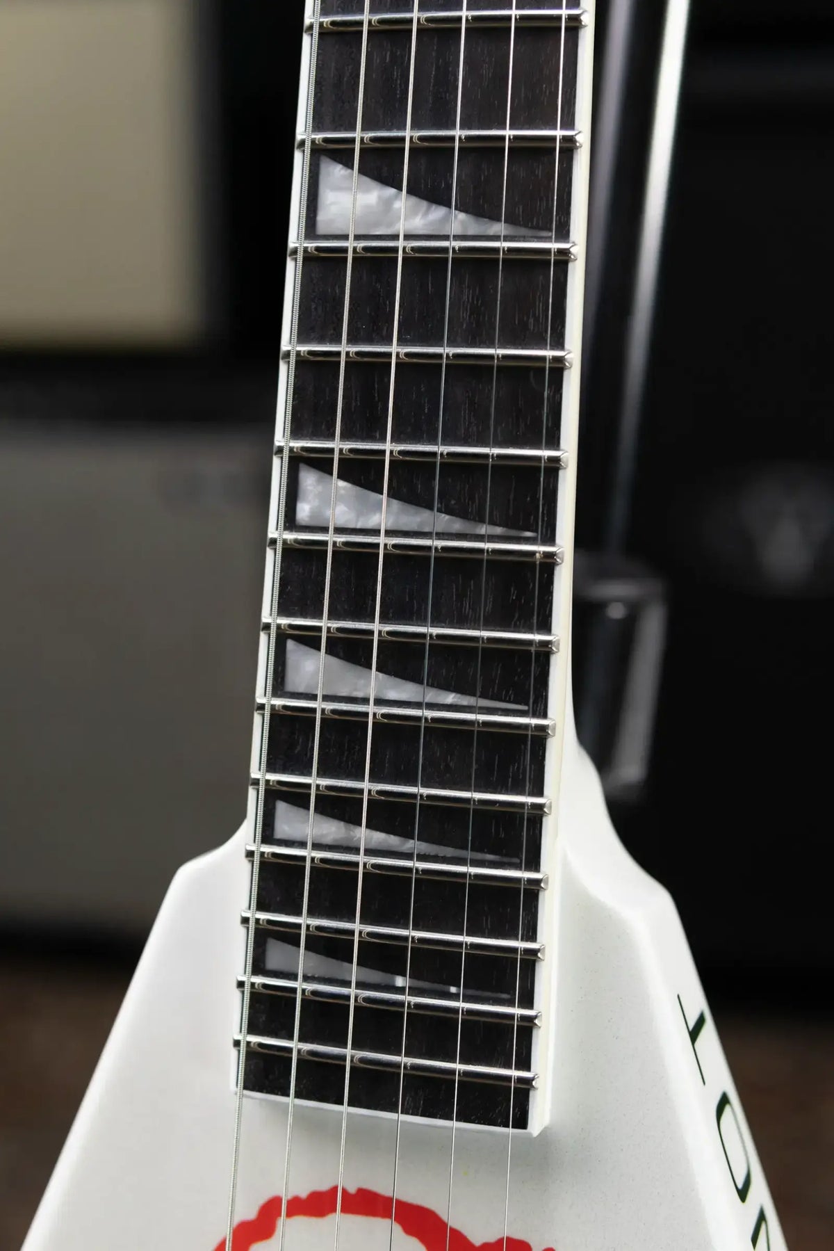 Jackson Legend Series Limited Edition Signature Scott Ian Rhoads RR22 Electric Guitar - Pearl White with Foam Core Case