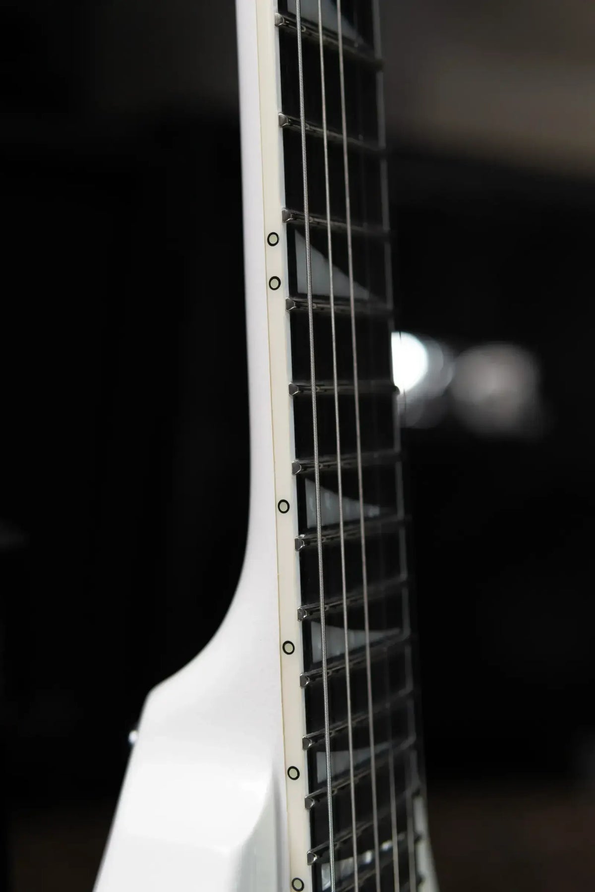 Jackson Legend Series Limited Edition Signature Scott Ian Rhoads RR22 Electric Guitar - Pearl White with Foam Core Case