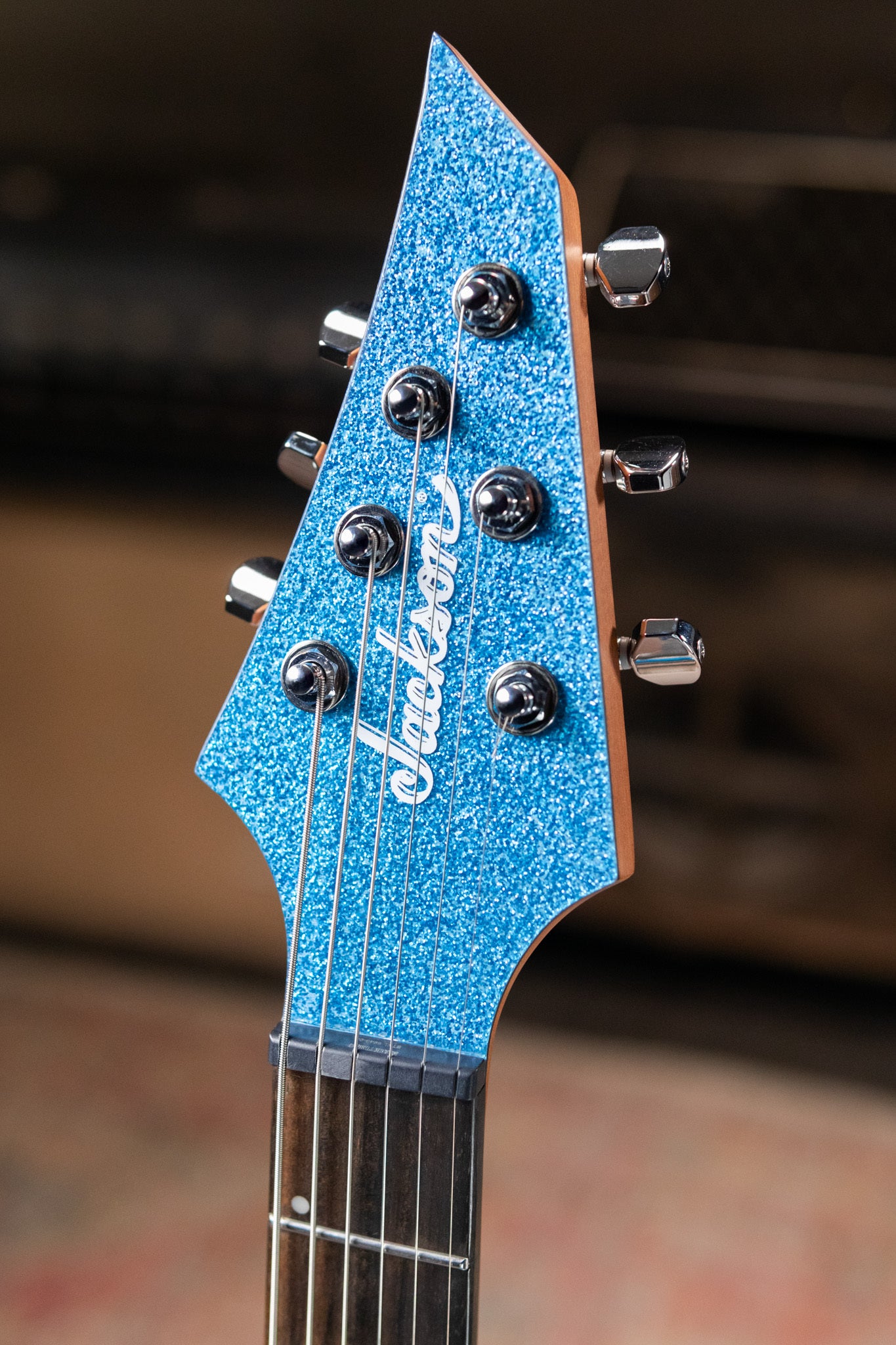 Jackson Pro Plus Misha Mansoor Juggernaut HT6 Electric Guitar - Blue Sparkle