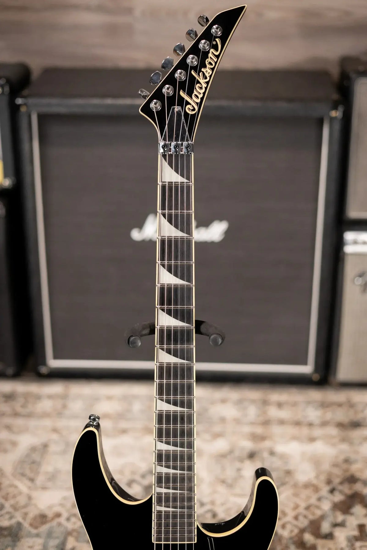 Jackson Pro Plus Pure Metal Limited Edition Soloist SL1A - Gloss Black with Gig Bag