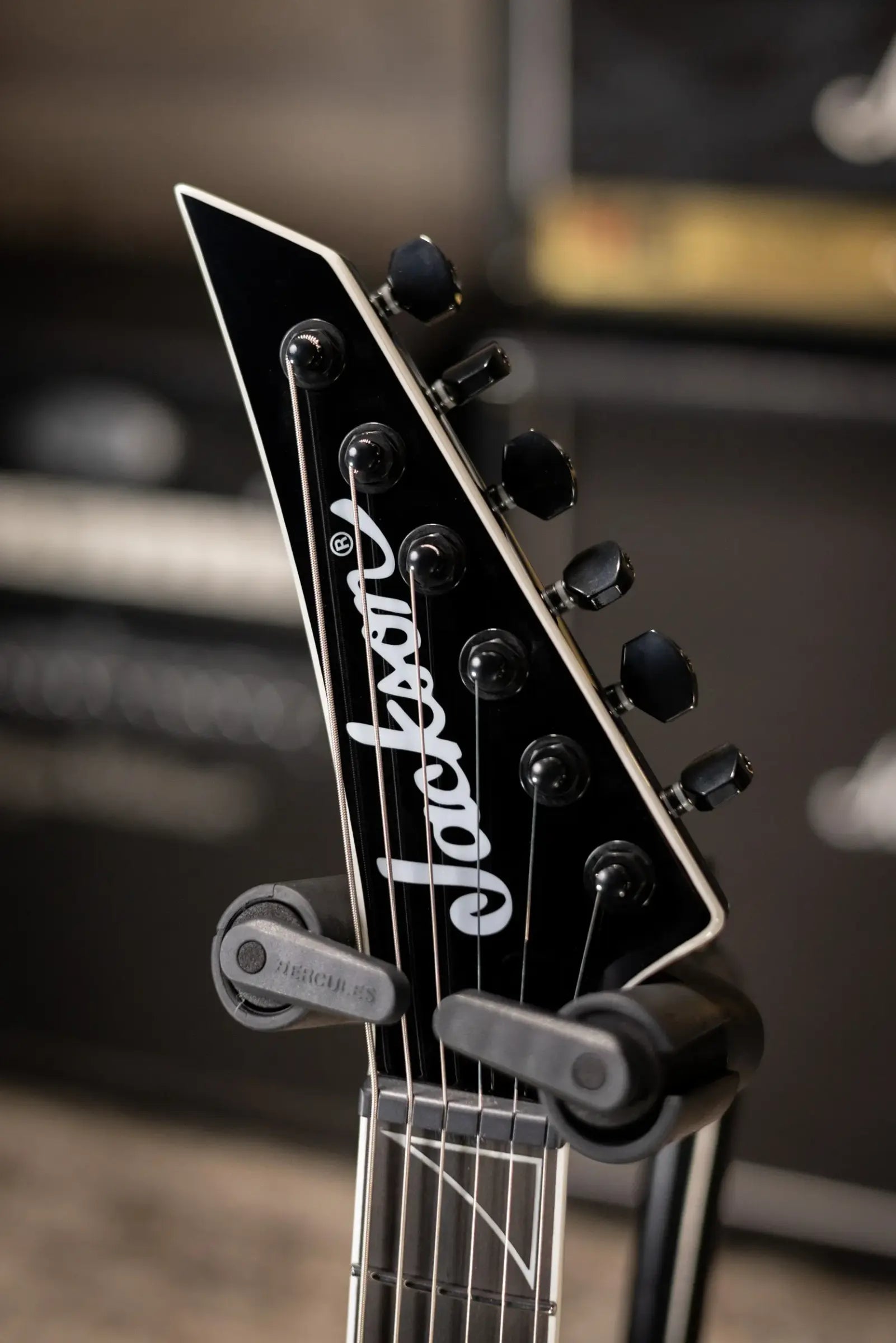 Jackson Pro Plus Series Signature Christian Andreu Rhoads RR24 EVTN6 Electric Guitar - Black with Foam Core Case