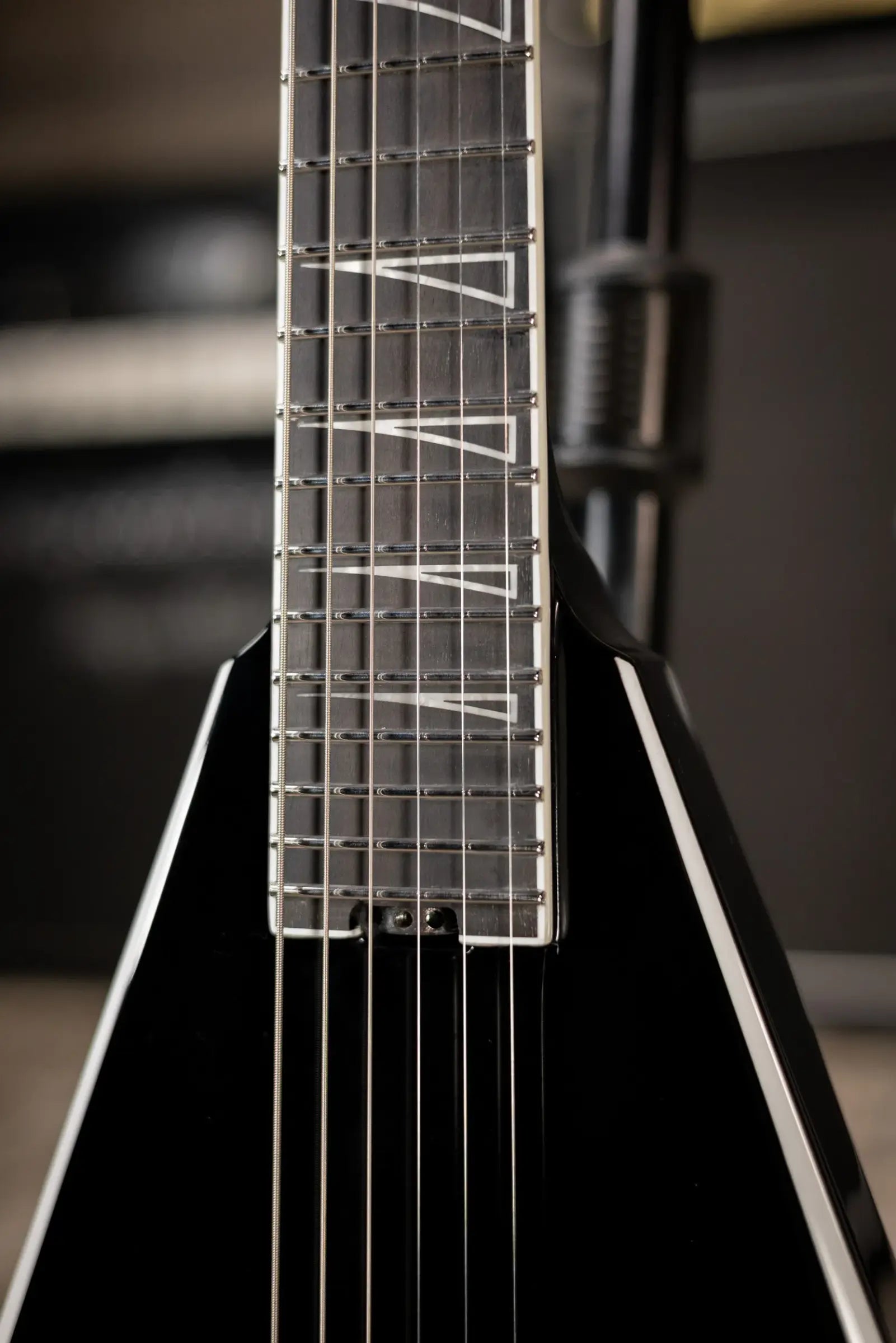 Jackson Pro Plus Series Signature Christian Andreu Rhoads RR24 EVTN6 Electric Guitar - Black with Foam Core Case