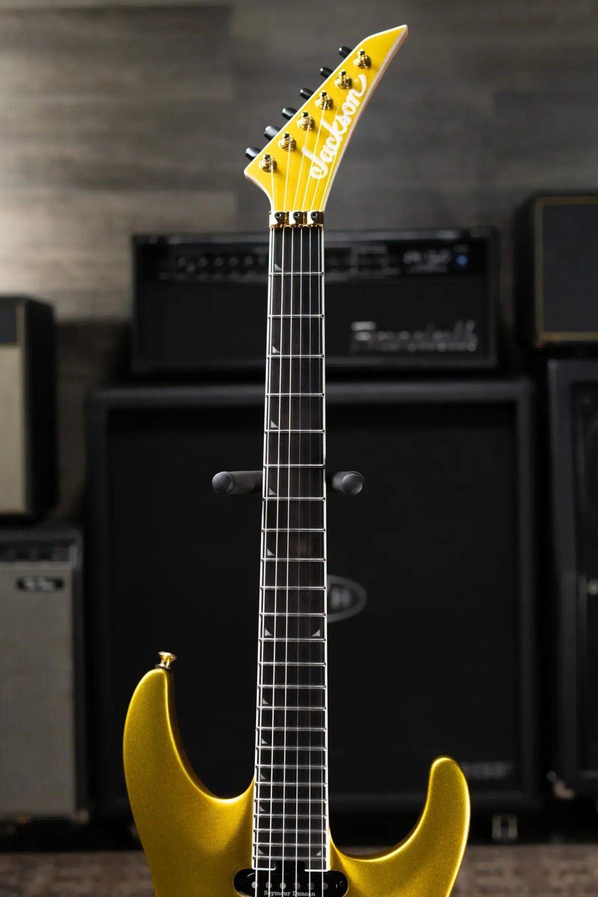 Jackson Pro Plus Series Soloist SLA3 Electric Guitar - Gold Bullion with Gig Bag - Used