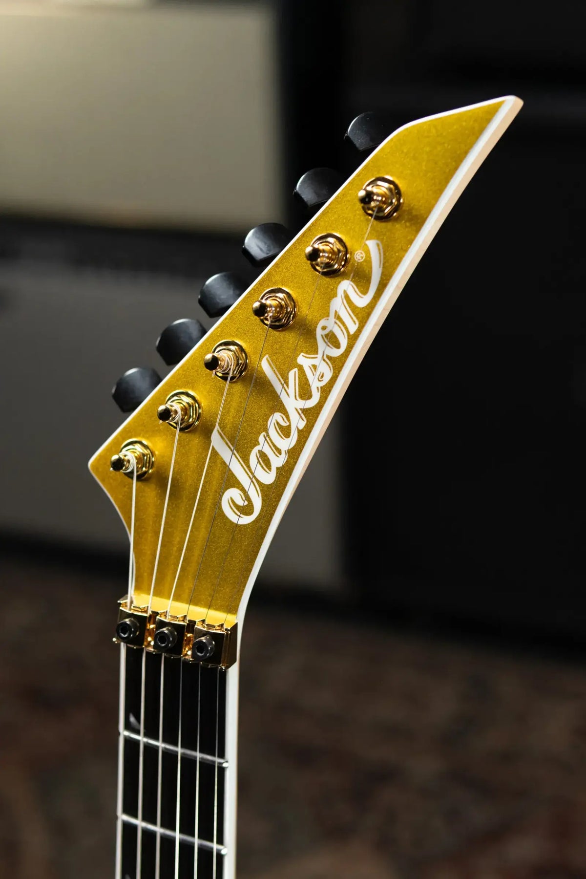 Jackson Pro Plus Series Soloist SLA3 Electric Guitar - Gold Bullion with Gig Bag - Used