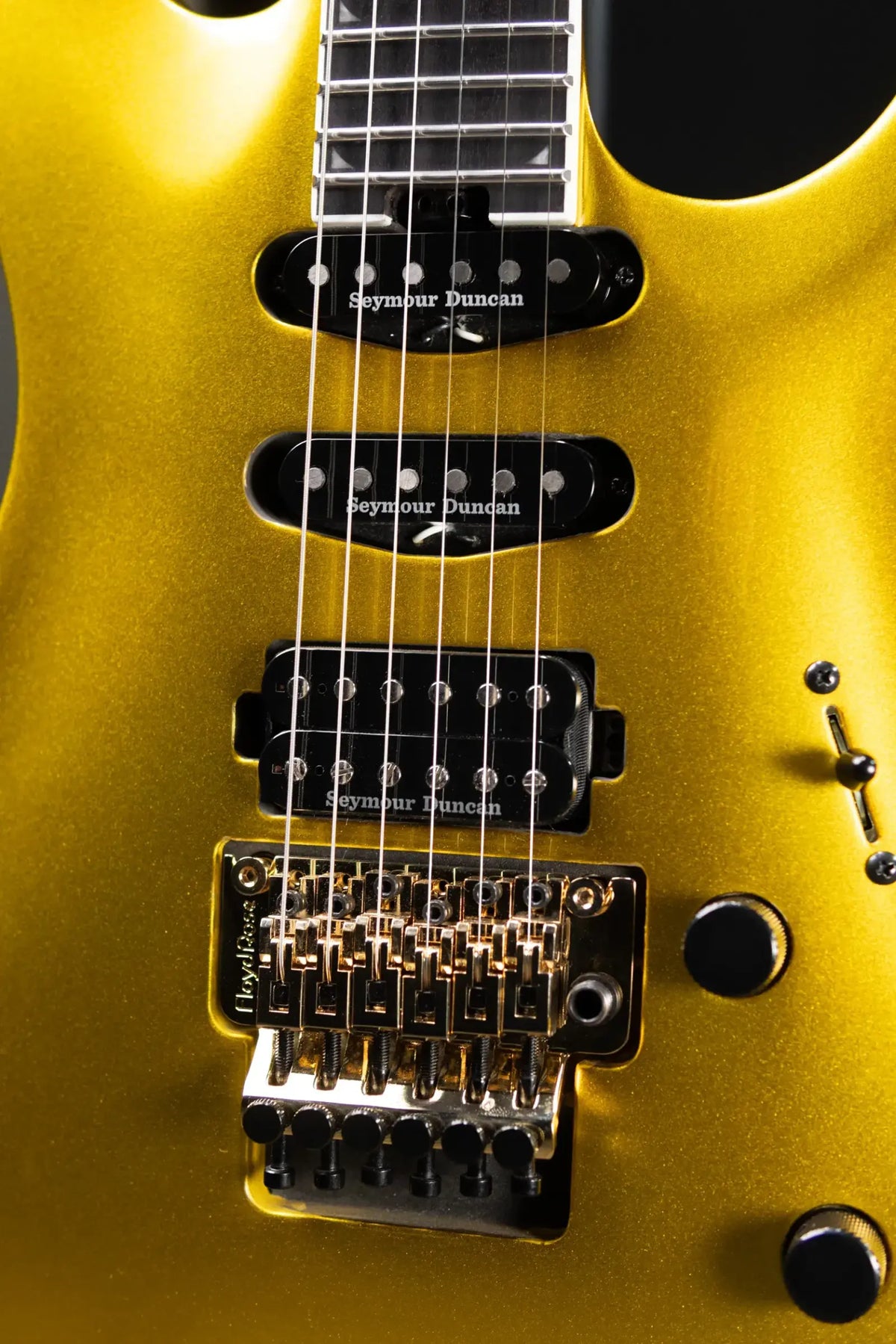 Jackson Pro Plus Series Soloist SLA3 Electric Guitar - Gold Bullion with Gig Bag - Used