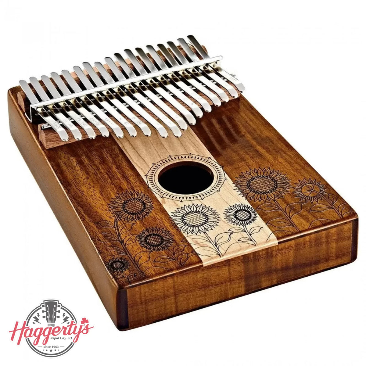 Meinl Sonic Energy Sound Hole Kalimba C Major 17-Notes Maple & Acacia