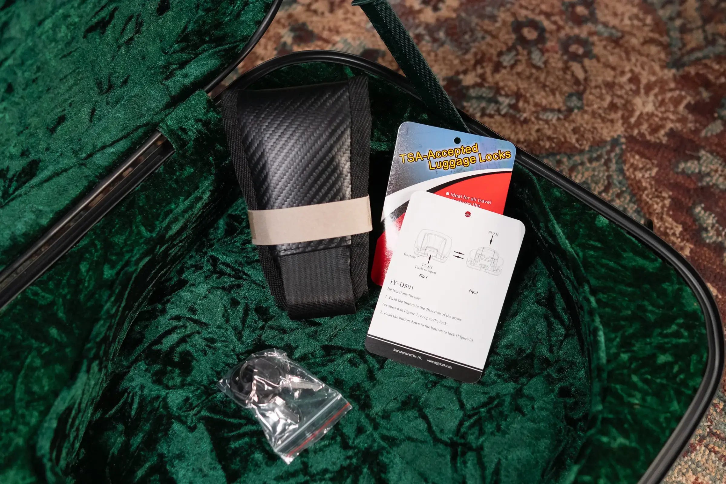PRE-ORDER KLOS Full Carbon F-Style Mandolin KLOS EQ Acoustic/Electric with Fiberglass Hardshell Case