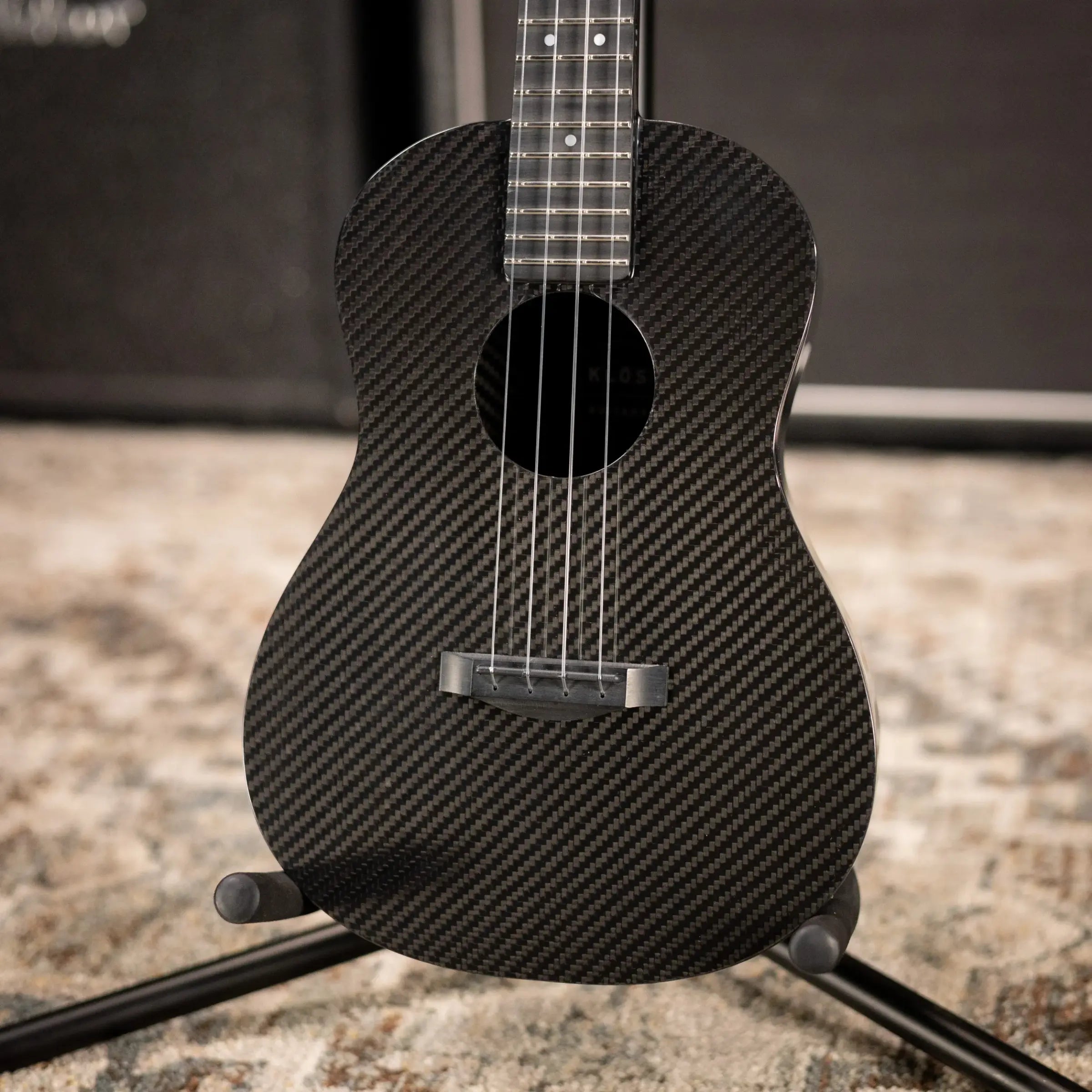 KLOS Full Carbon Left-Hand Tenor Ukulele with Gig Bag