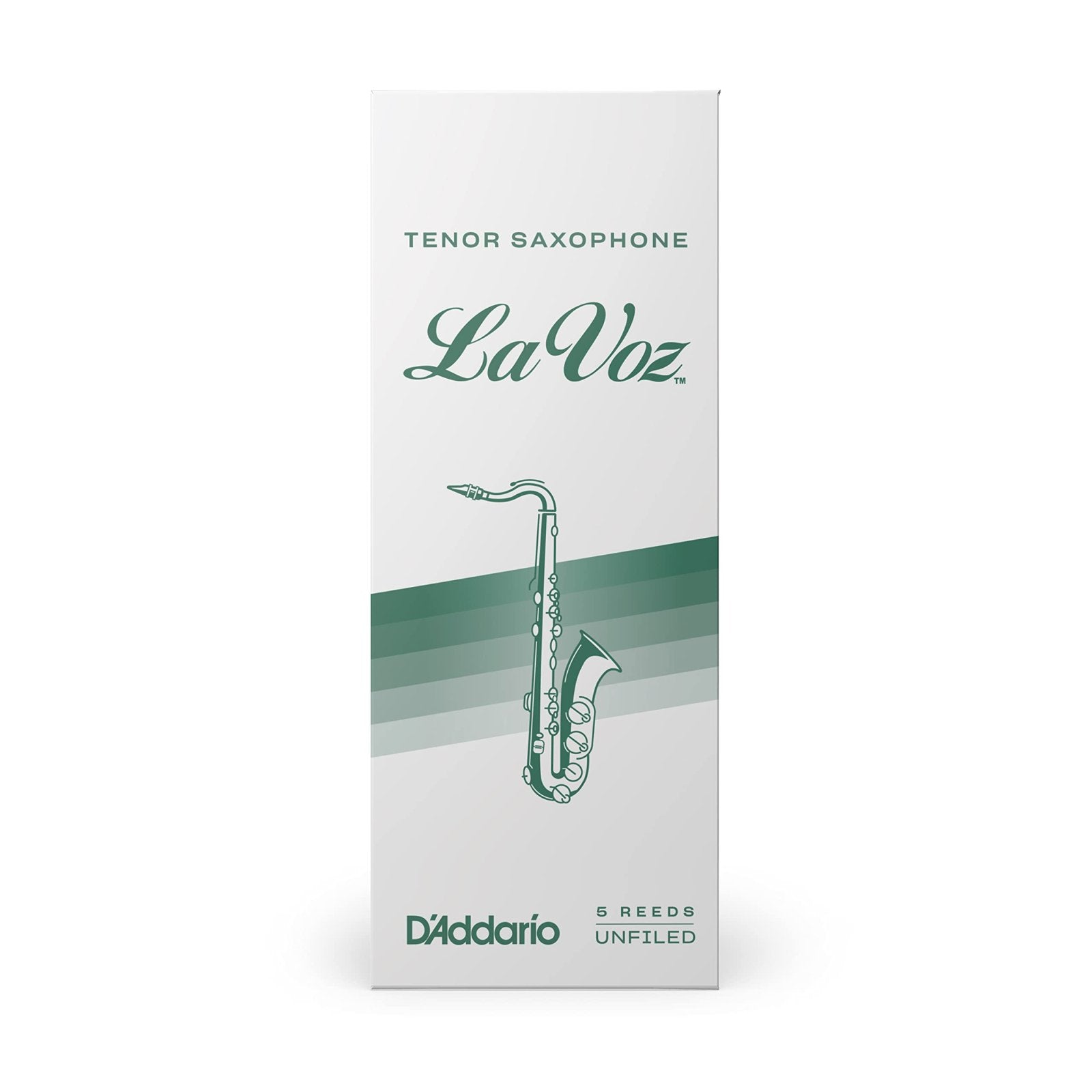 La Voz Tenor Saxophone Reed Medium 5 Pack