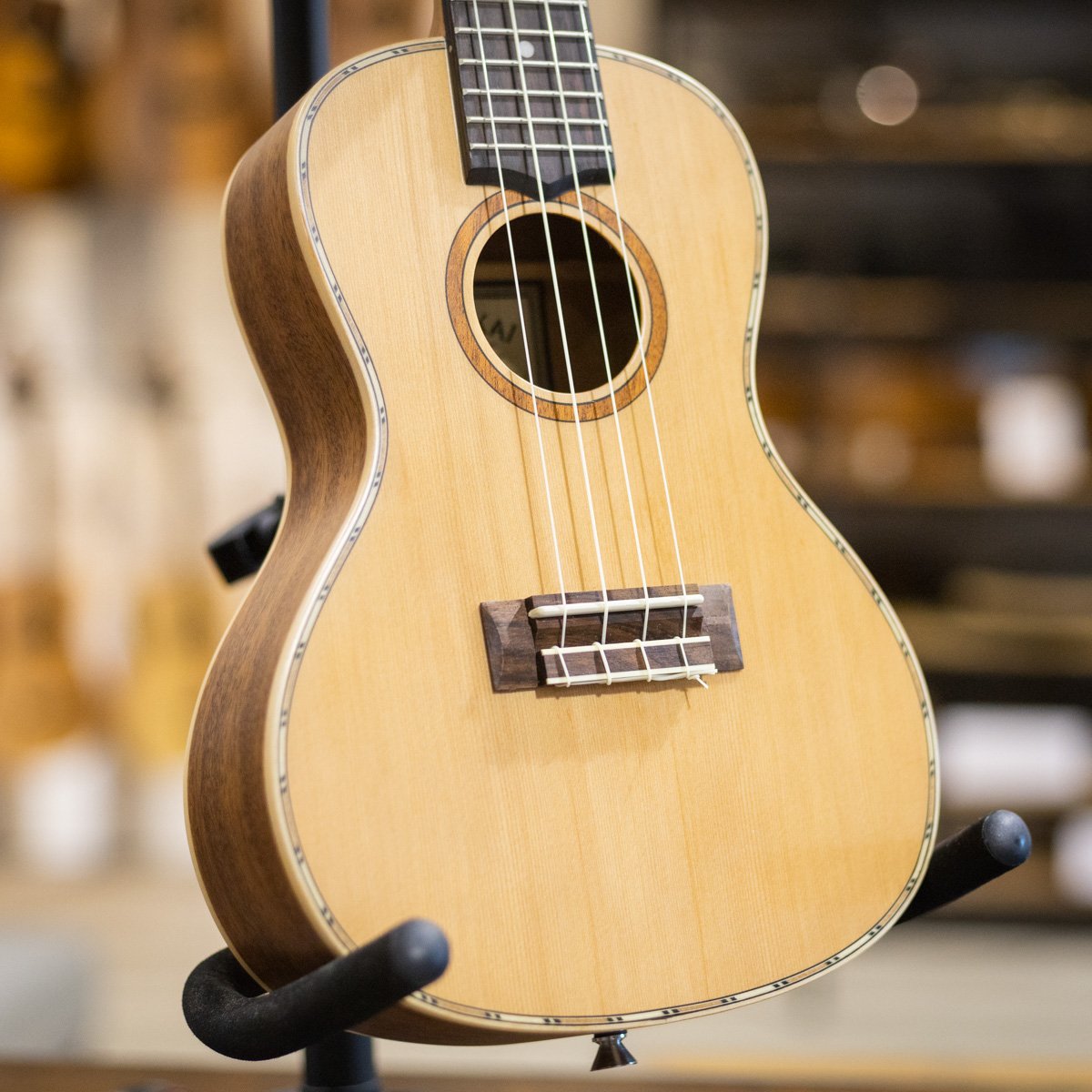 Lanikai CDST C Cedar Solid Top Concert Ukulele haggertys 01