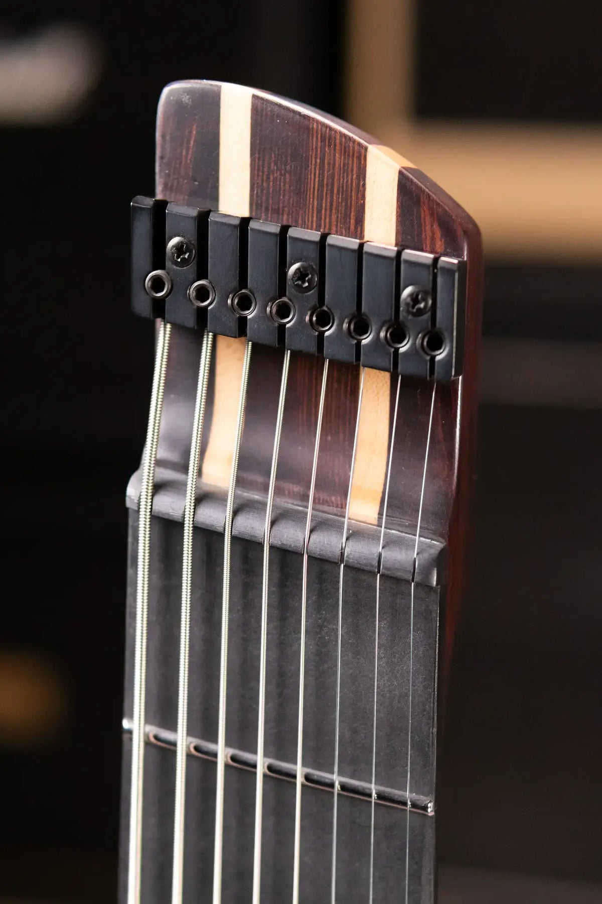 Legator GX8F-CB Ghost 8-String Multi-Scale Headless Electric Guitar - Caribbean with Gig Bag