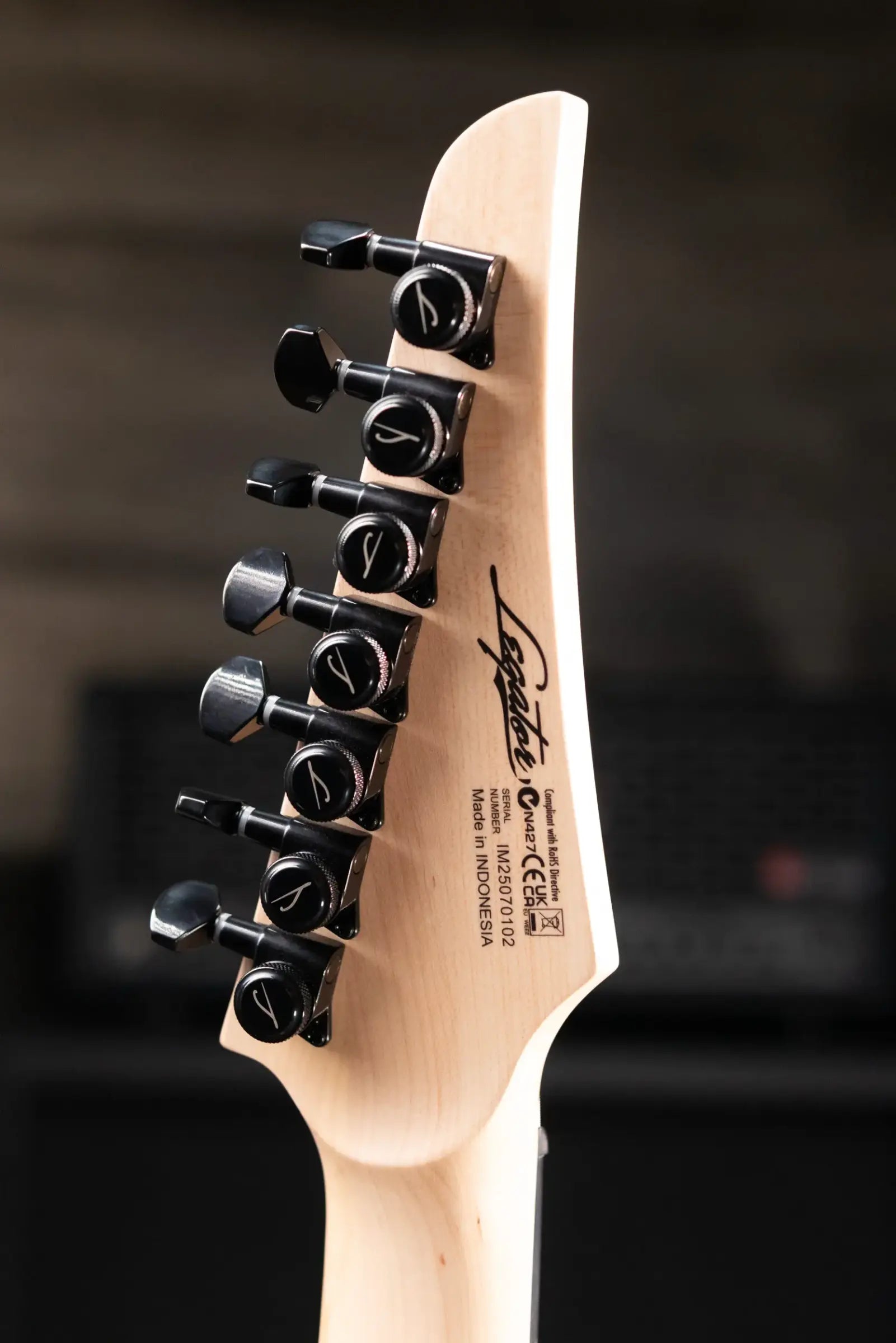 Legator N7FSS-DV Ninja 7-String Electric Guitar - Death Valley