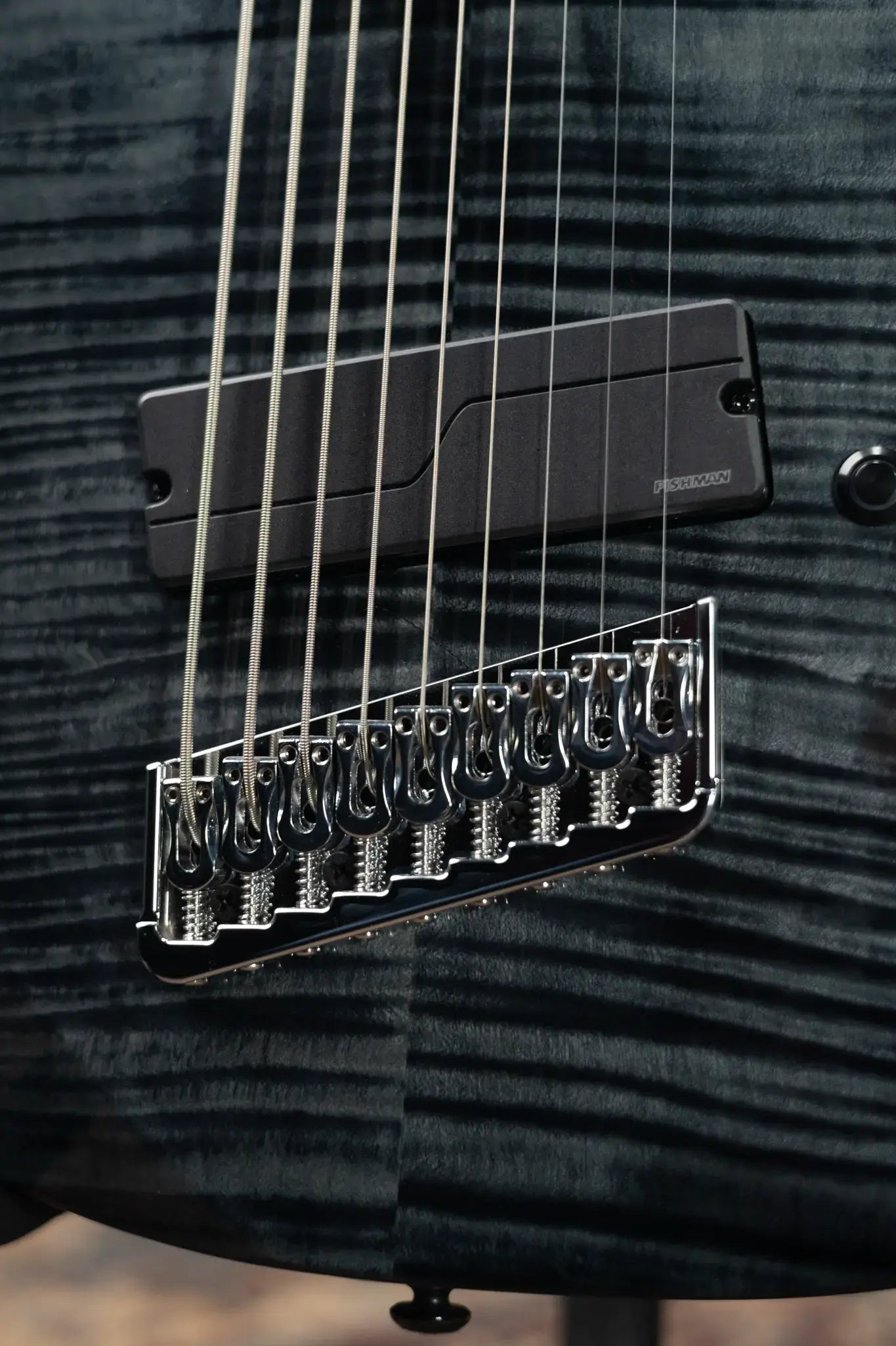 Legator N9F-BLK Ninja Multi-Scale 9-String Electric Guitar - Black with Gig Bag - Floor Model