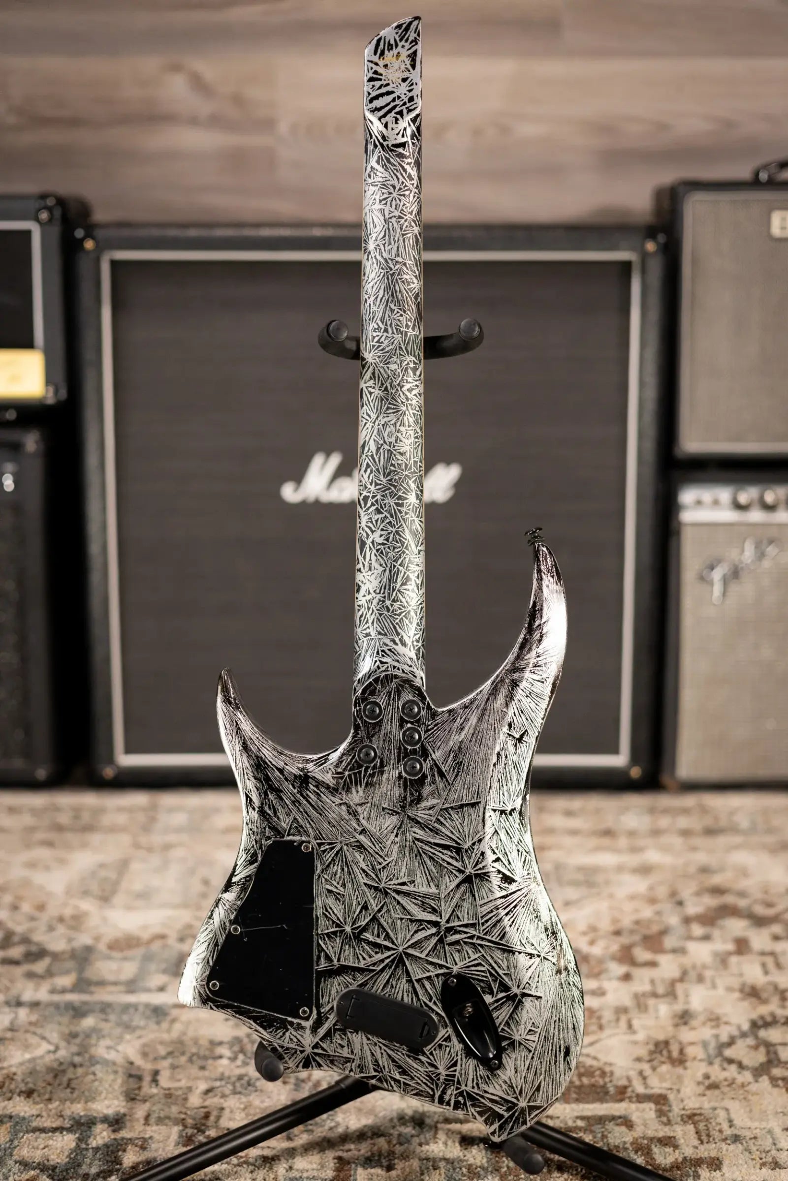 Legator R6F Revenant Bolt-On Multi-scale Electric Guitar - Gloss Black Ice