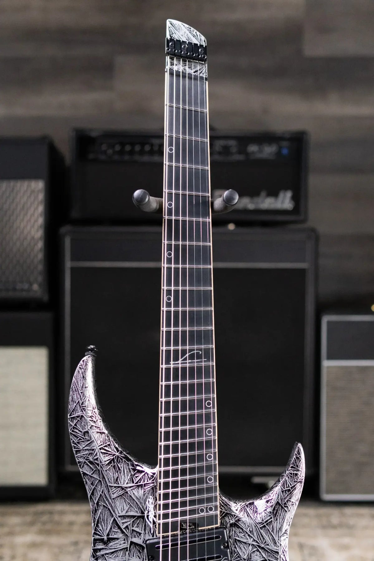 Legator R7F Revenant Bolt-On 7-String Multi-scale Electric Guitar - Gloss Black Ice