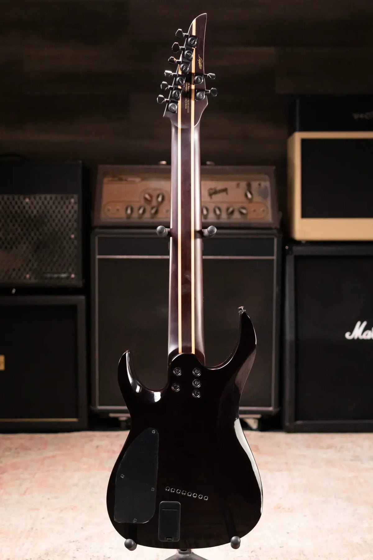 Legator X8F-RP Multi-Scale 8-String Electric Guitar - Royal Purple with Gig Bag