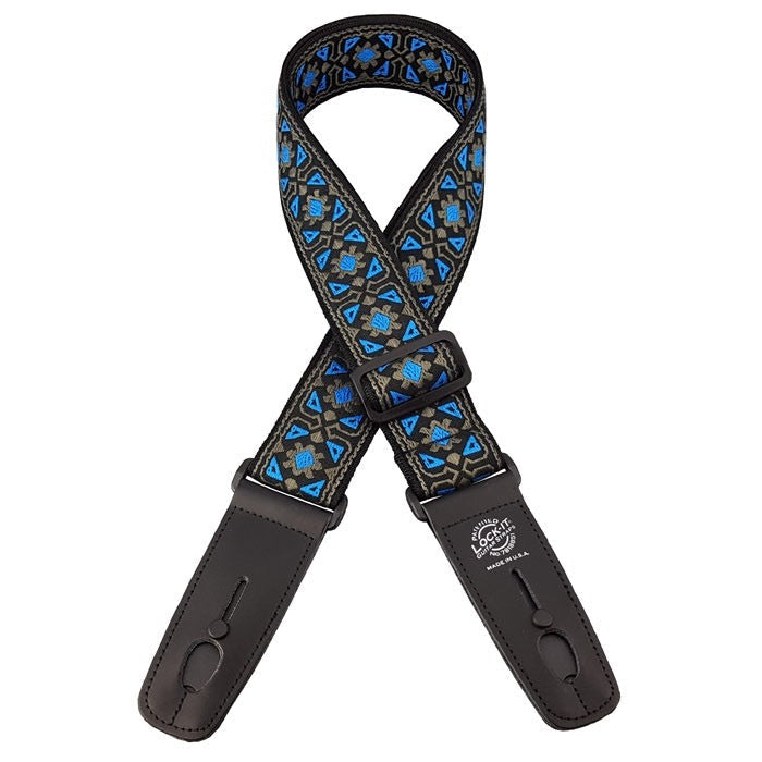 Lock-It Straps 2" Retro Vintage Strap - LIS-067-ML - Minstrel