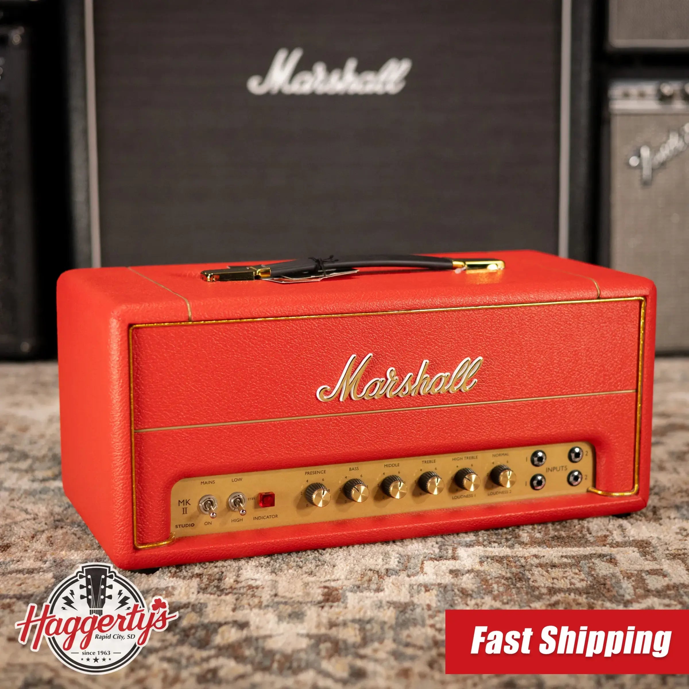 Marshall SV20H MK II Studio Limited Edition Tube Guitar Head - Red - Used