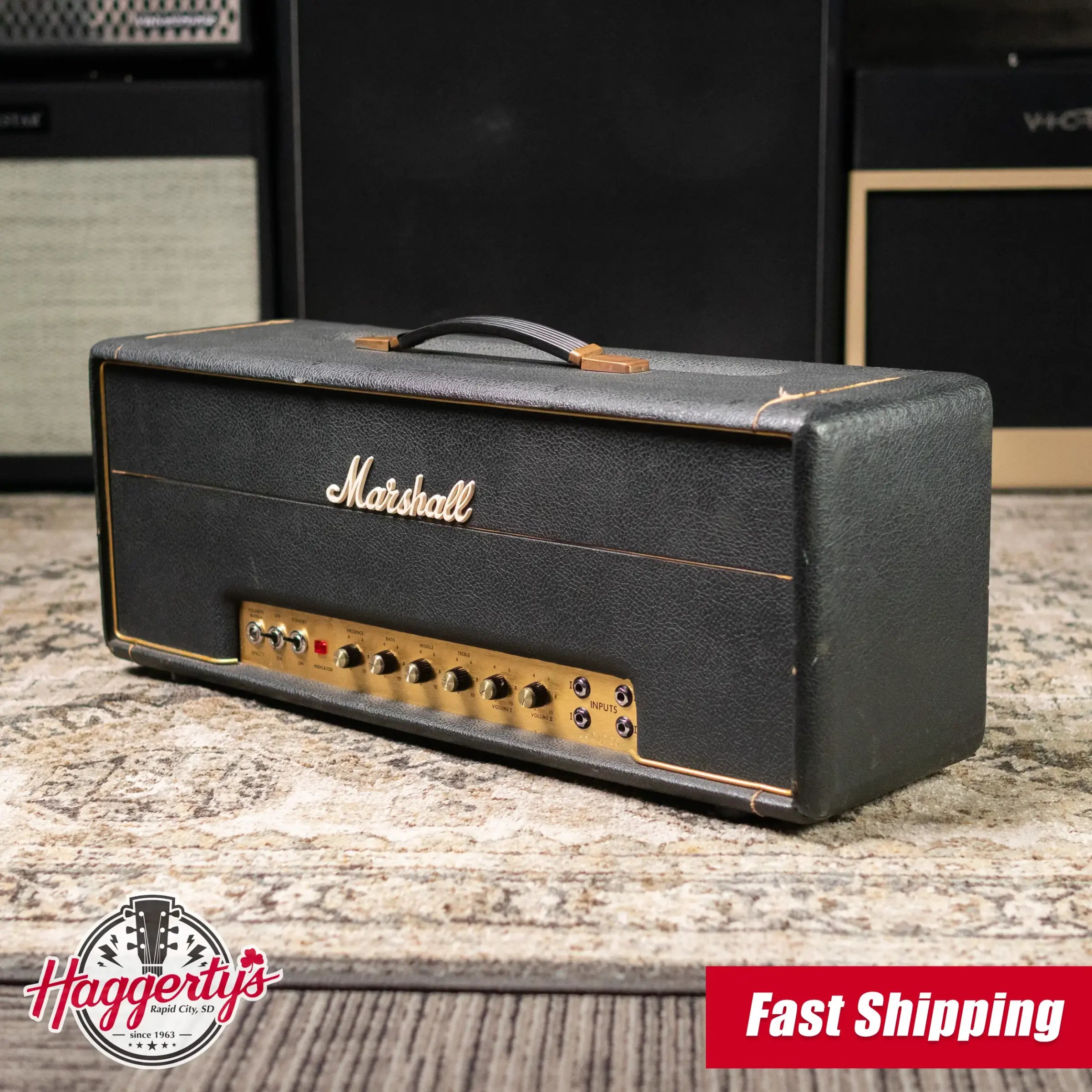 Marshall Vintage 1971 Super Lead 100w Amplifier Head - Used