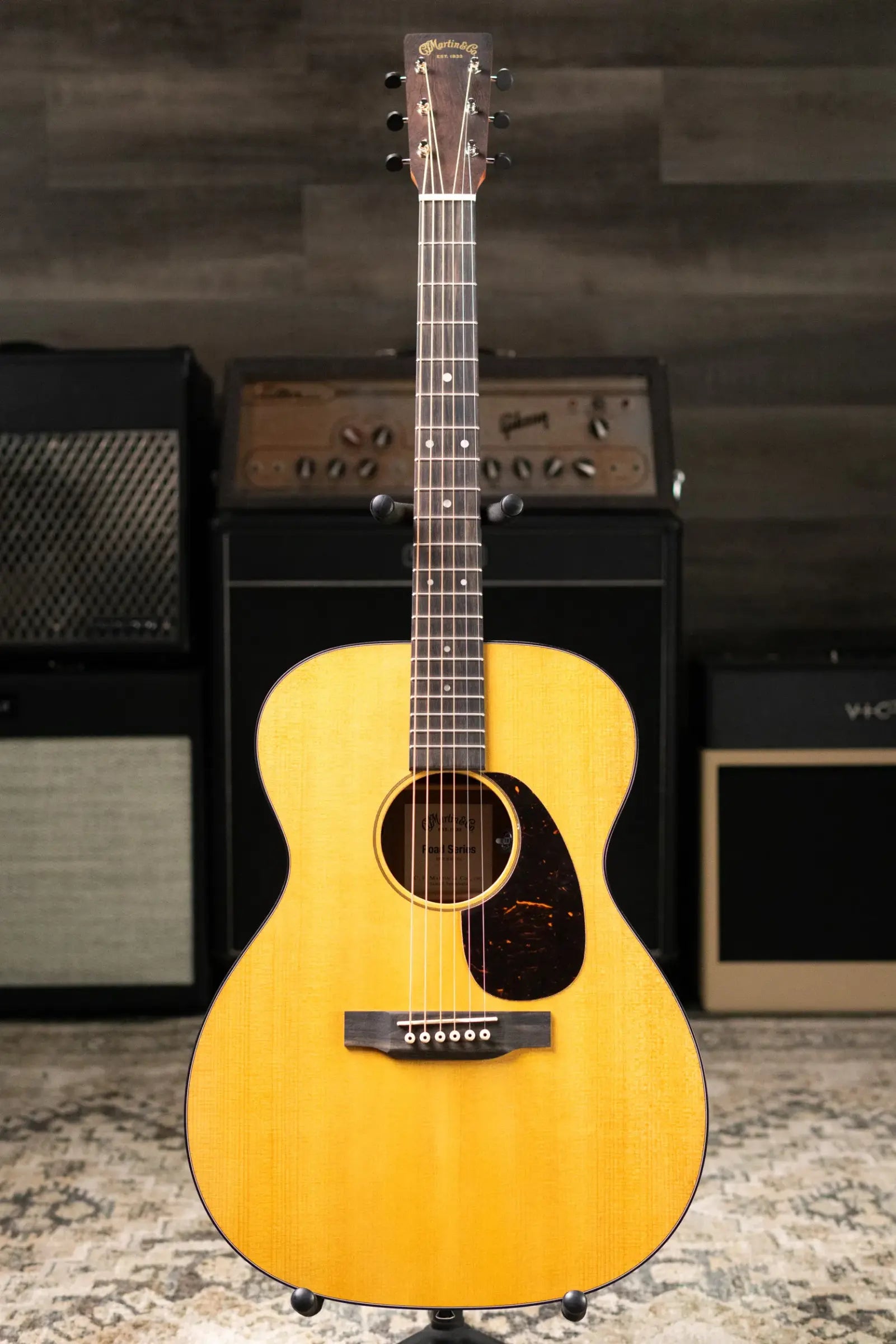 Martin 000-10E Retro Acoustic/Electric Guitar - Spruce/Sapele with Gig Bag