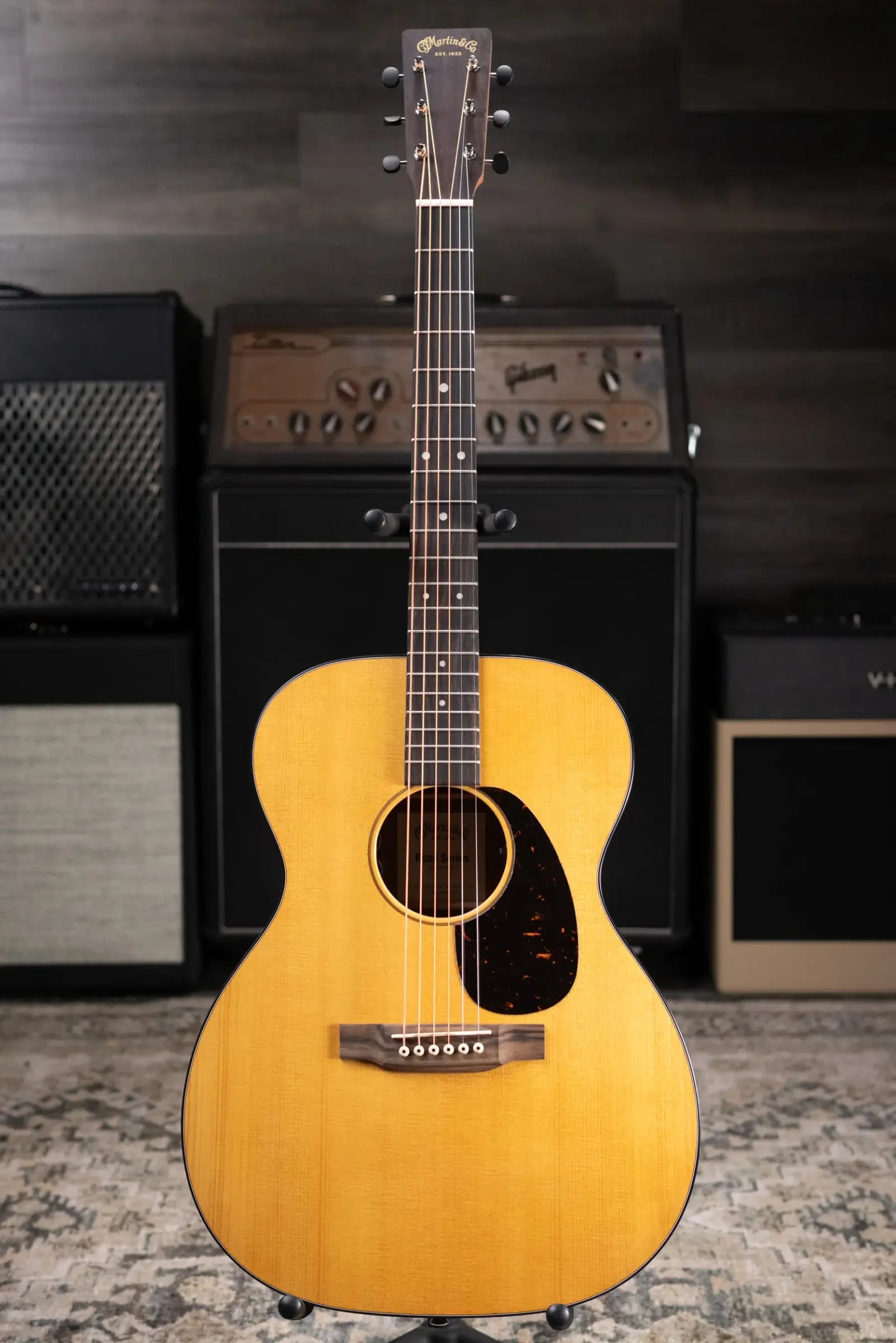 Martin 000-10E Retro Acoustic/Electric Guitar - Spruce/Sapele with Gig Bag