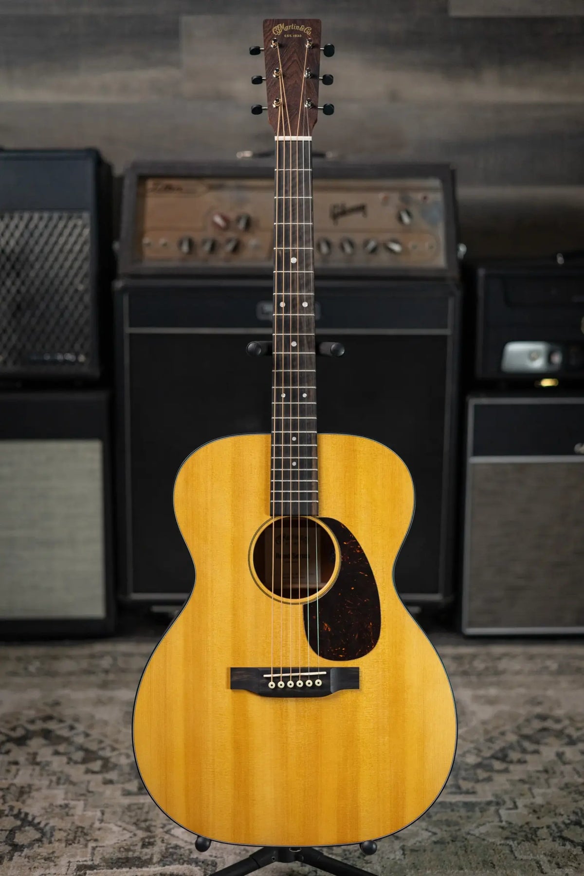 Martin 000-10E Retro Acoustic/Electric Guitar - Spruce/Sapele with Gig Bag