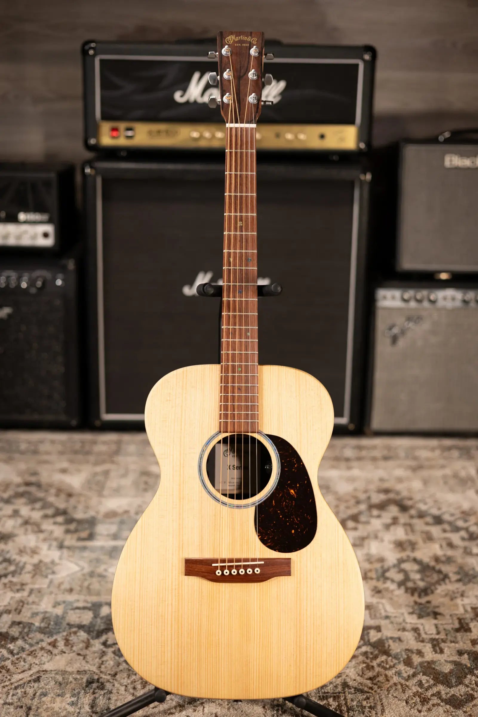 Martin 00-X2E Cocobolo Grand Concert Acoustic/Electric Guitar - Natural with Gig Bag