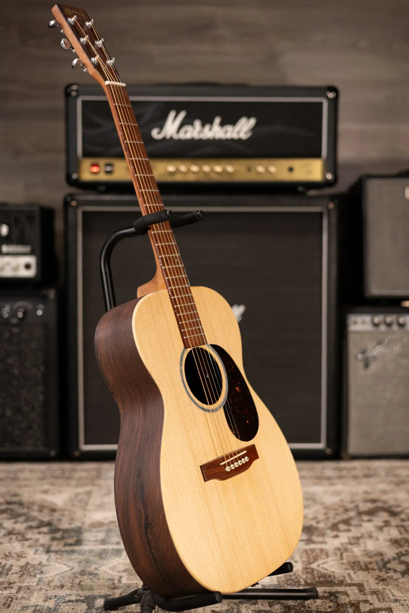 Martin 00-X2E Cocobolo Grand Concert Acoustic/Electric Guitar - Natural with Gig Bag