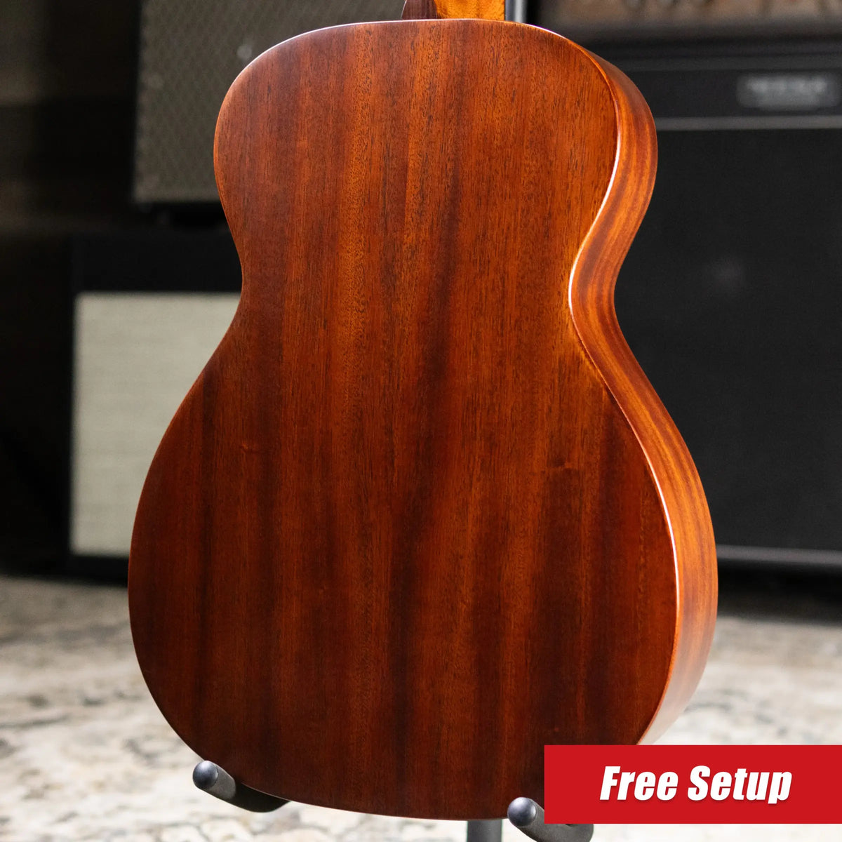 Martin 0-10E Retro Jason Isbell Acoustic/Electric Guitar - Dark Mahogany with Gig Bag - Demo