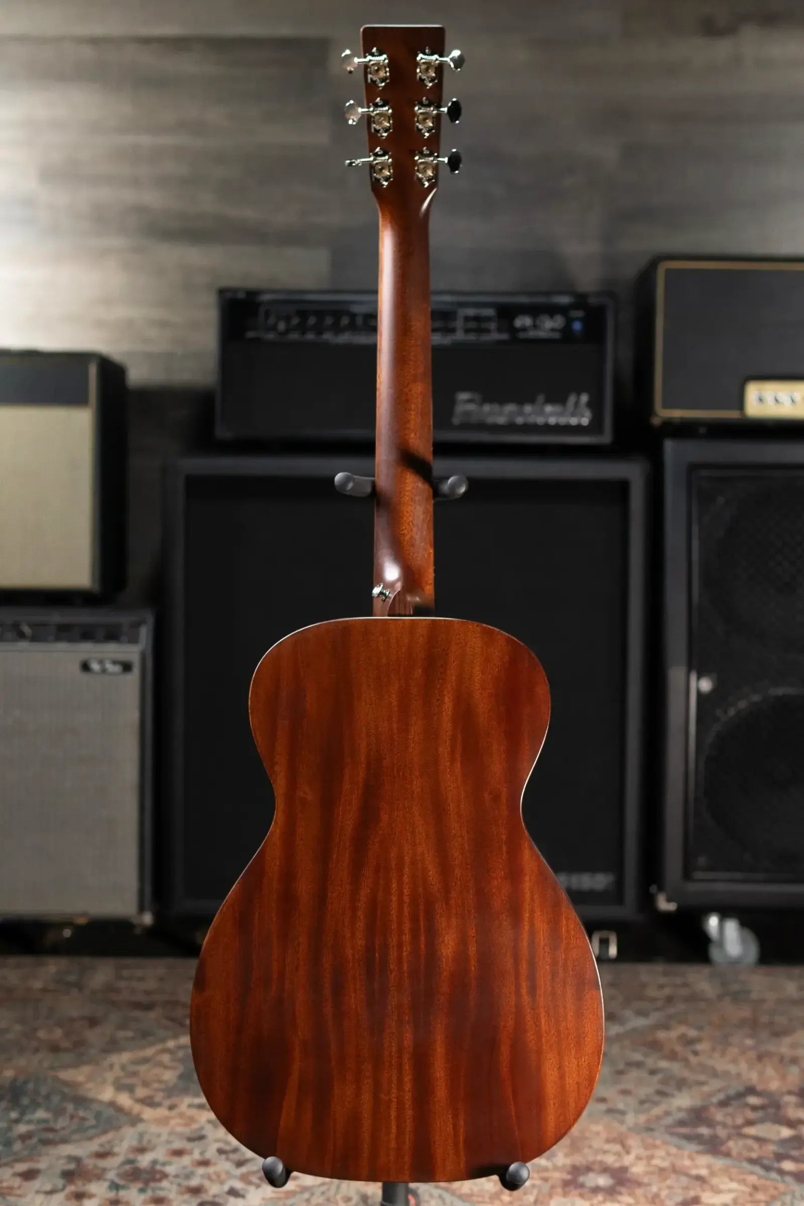 Martin 0-10E Retro Jason Isbell Concert Signature Short Scale Acoustic/Electric Guitar - Dark Mahogany with Gig Bag