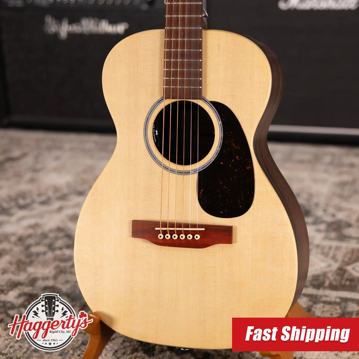 Martin 0-X2E Acoustic/Electric Guitar - Cocobolo with Gig Bag